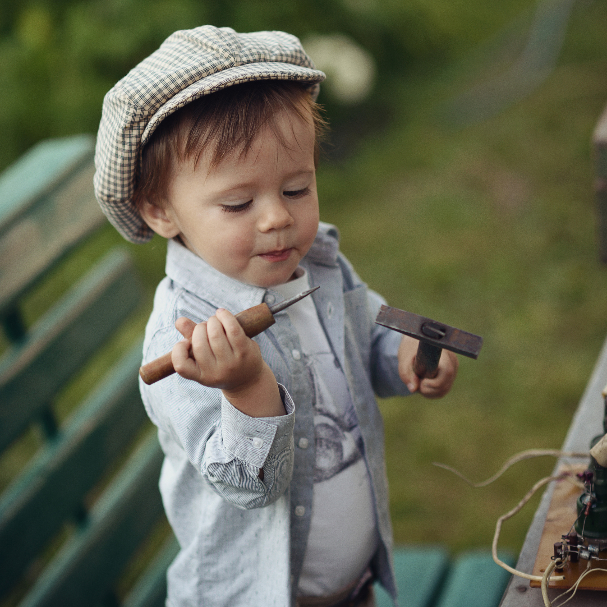 Радиомеханик. Фотограф Альбина Вакунова