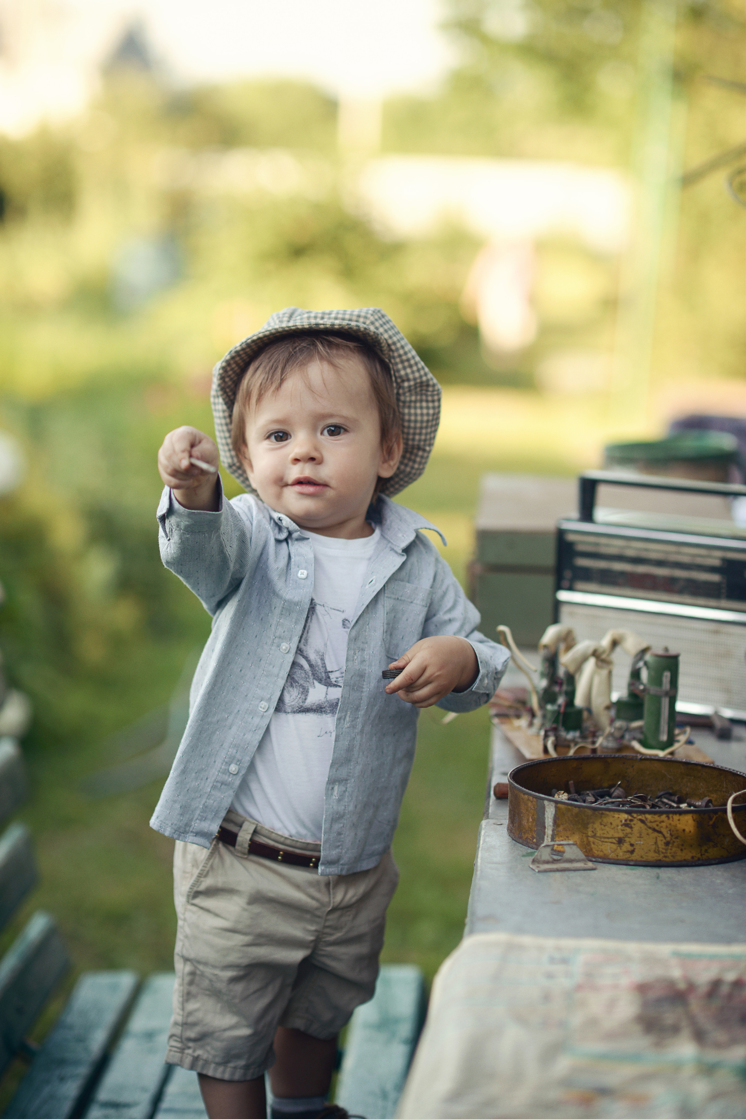 Радиомеханик. Фотограф Альбина Вакунова