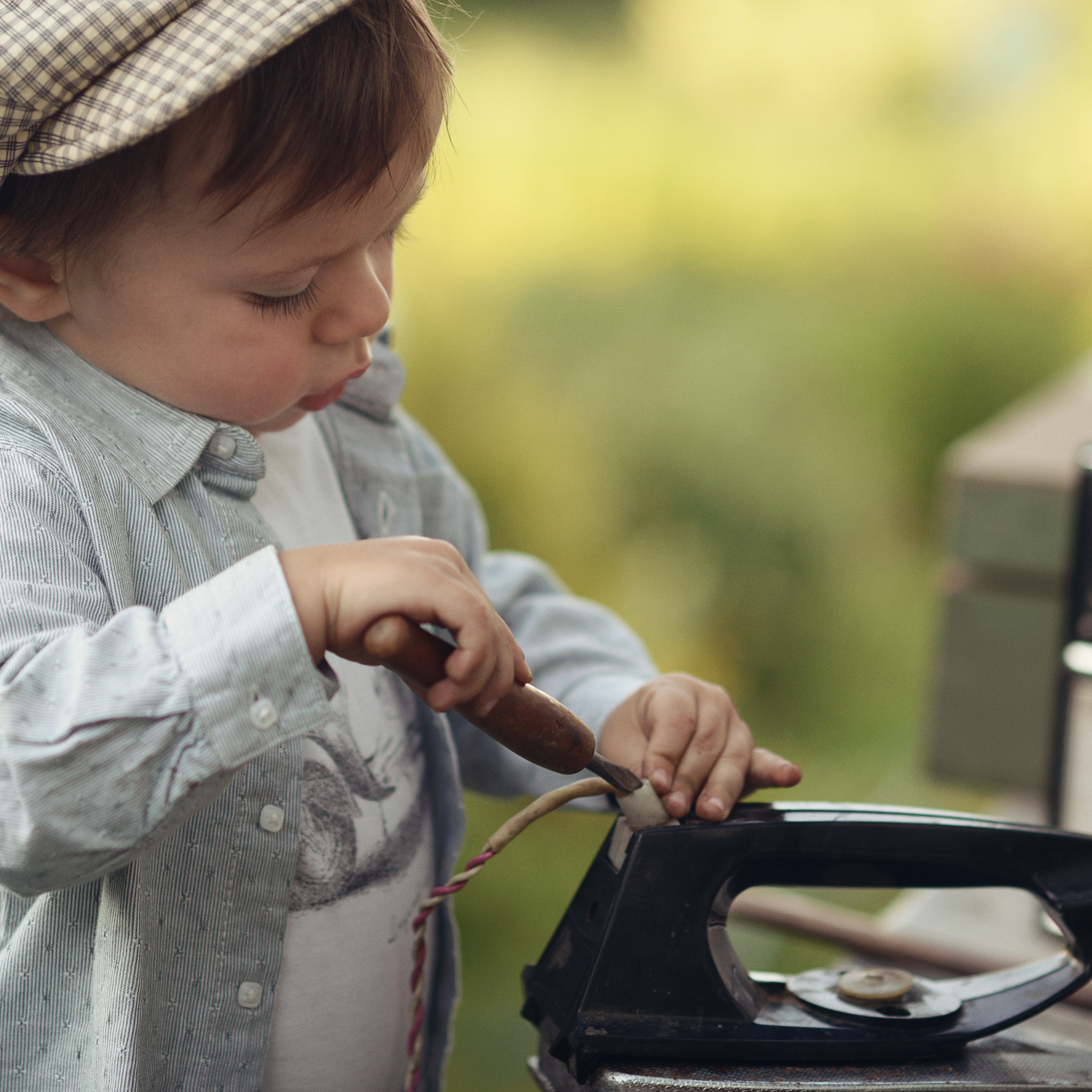 Радиомеханик. Фотограф Альбина Вакунова