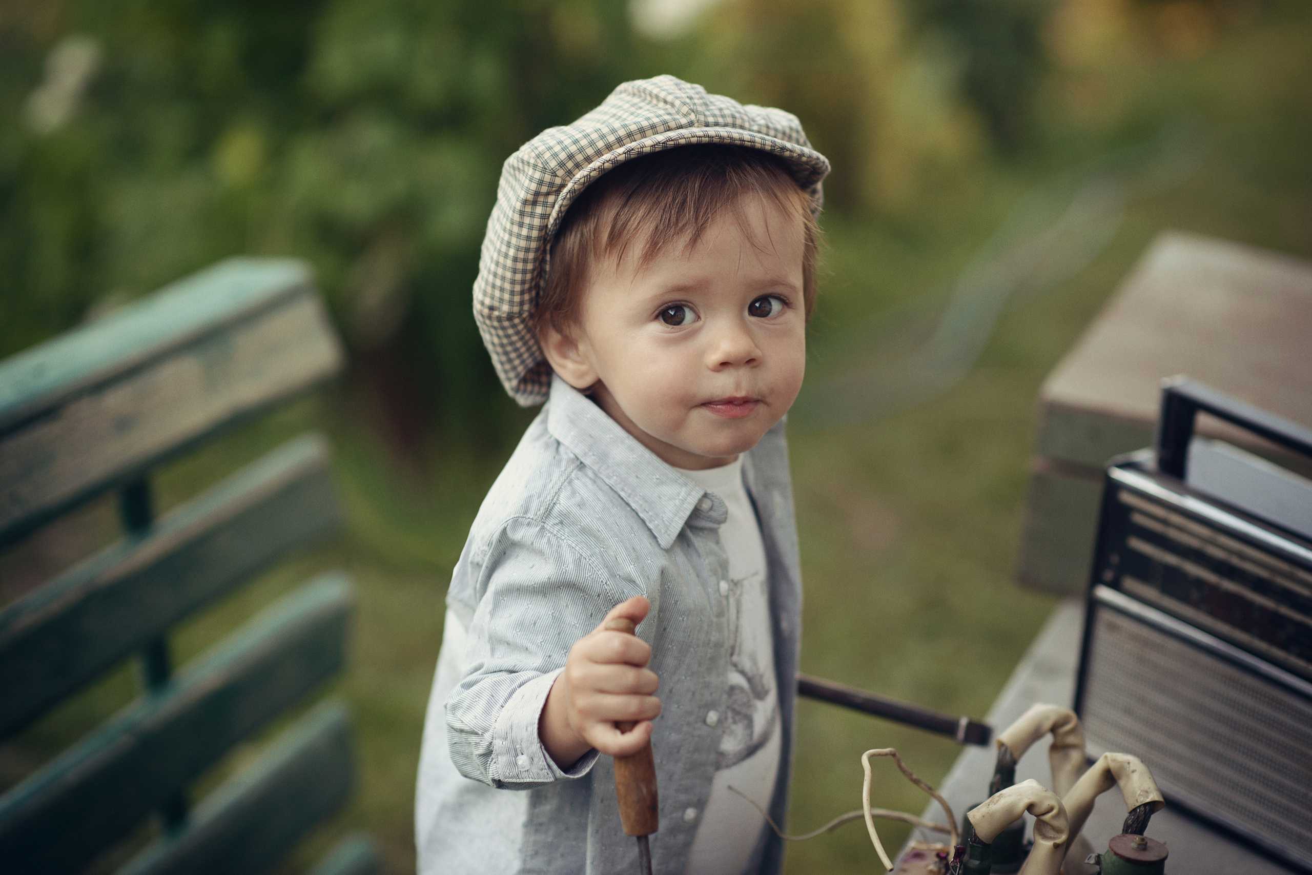 Радиомеханик. Фотограф Альбина Вакунова