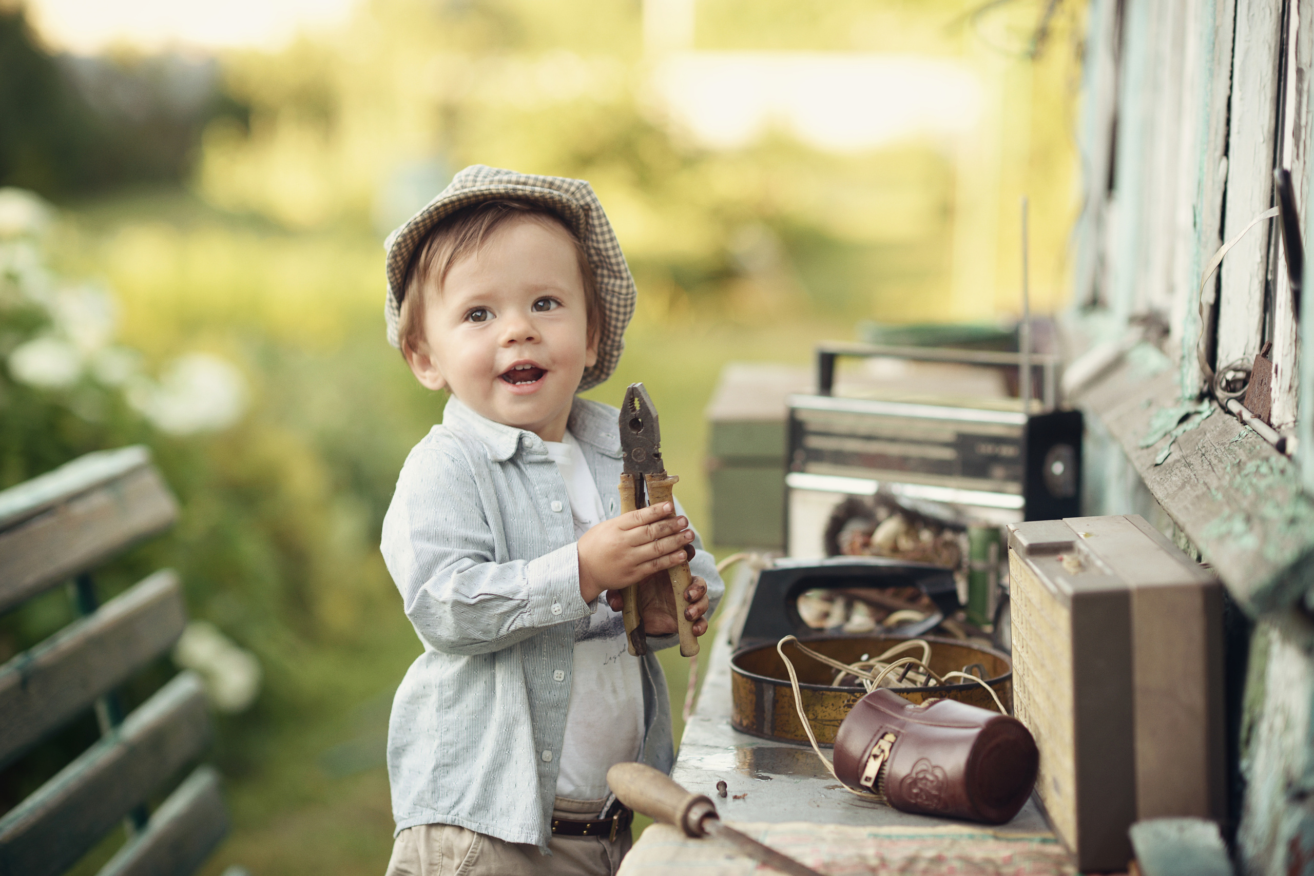 Радиомеханик. Фотограф Альбина Вакунова