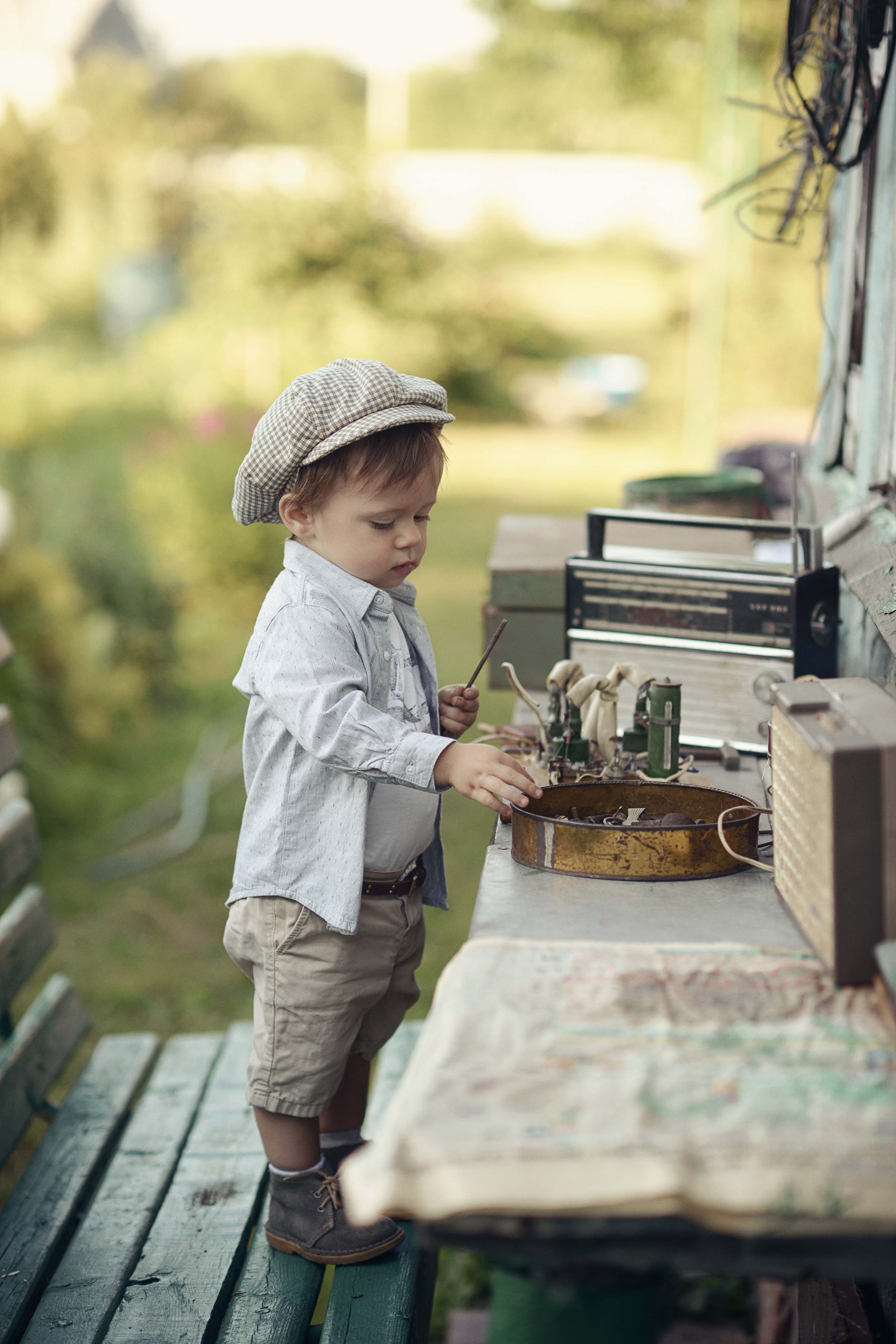 Радиомеханик. Фотограф Альбина Вакунова