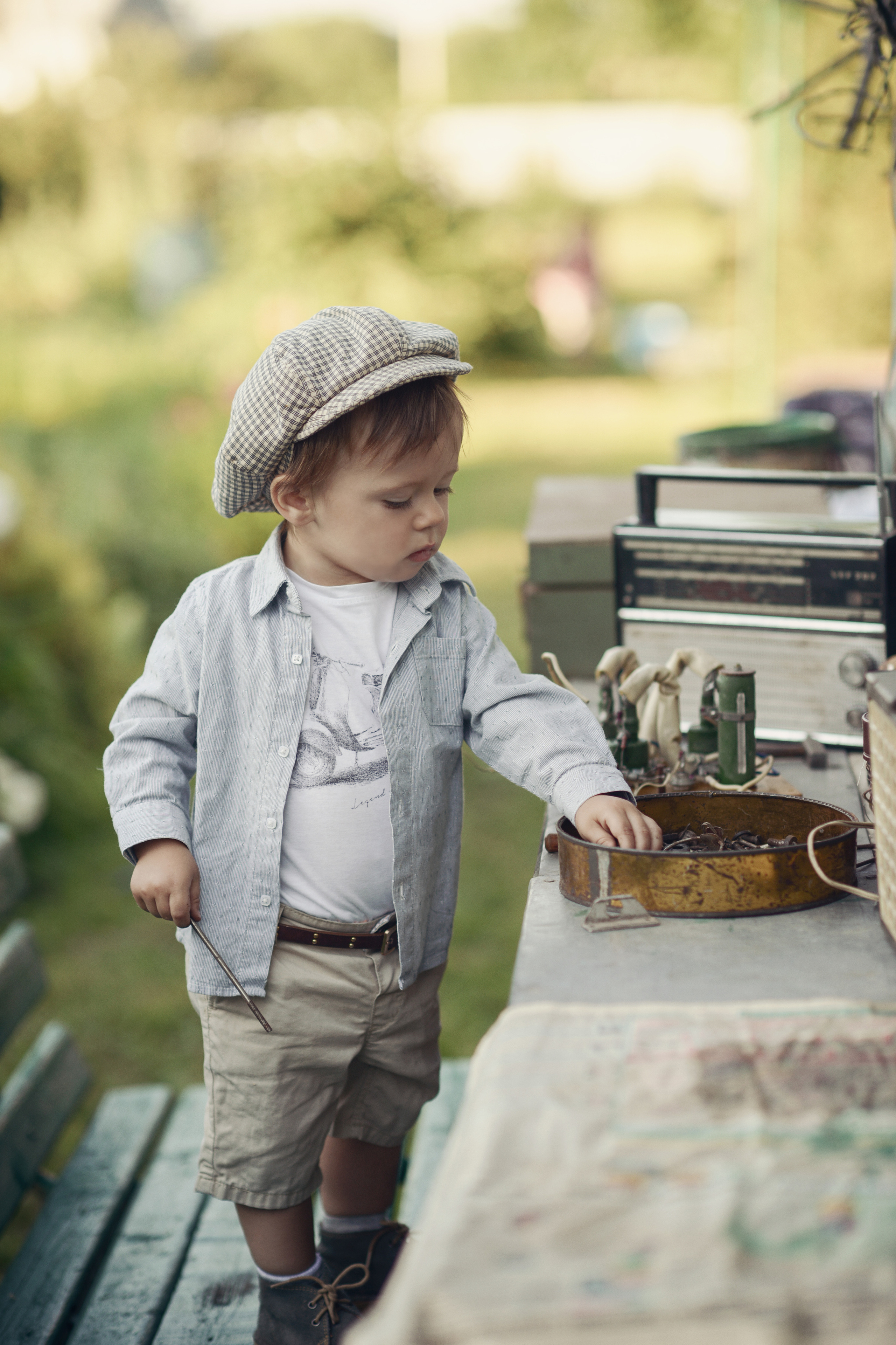 Радиомеханик. Фотограф Альбина Вакунова