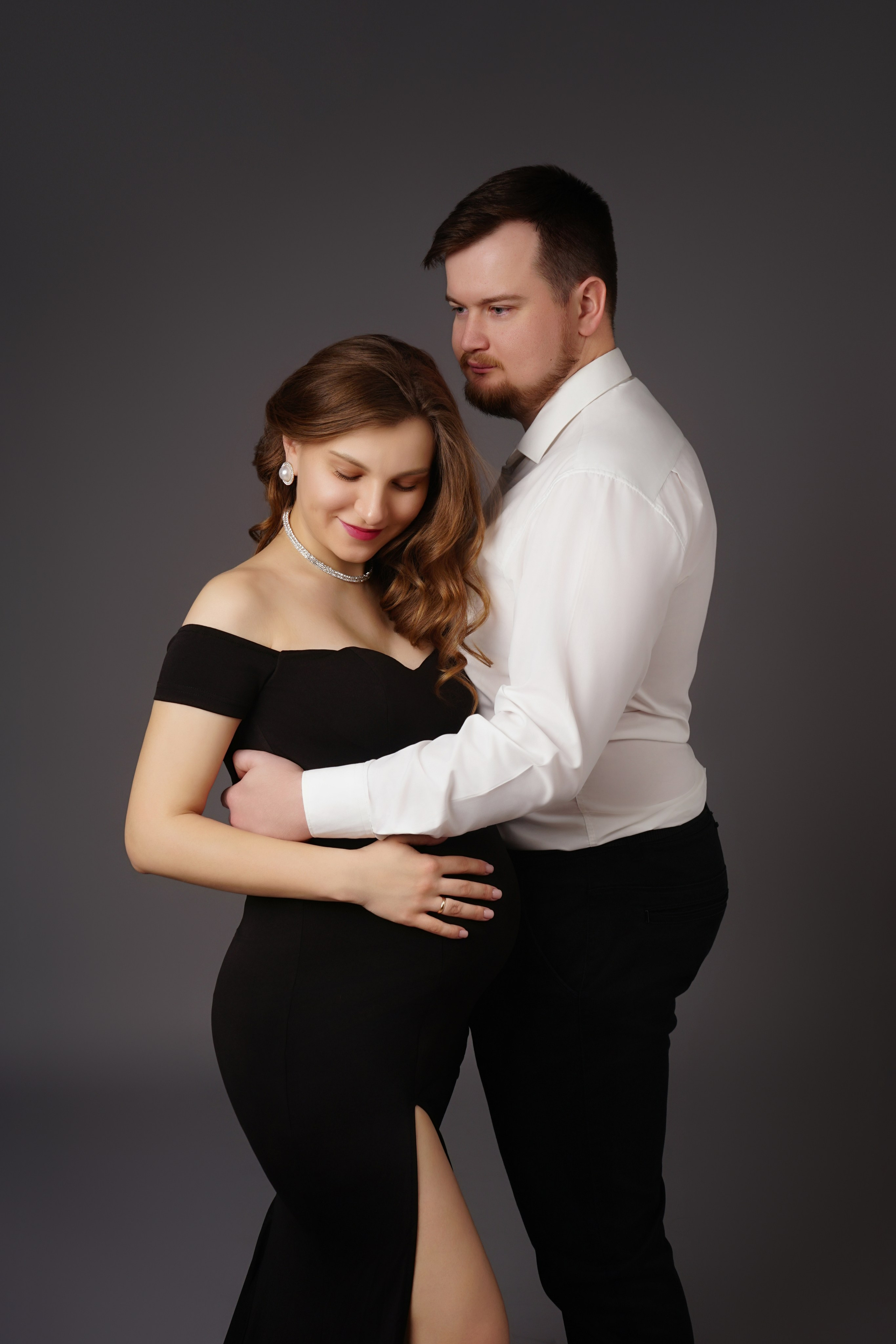 Съёмка беременности в моей фотостудии «НЕБО». Женский фотограф в Химках Алёна Ленёва