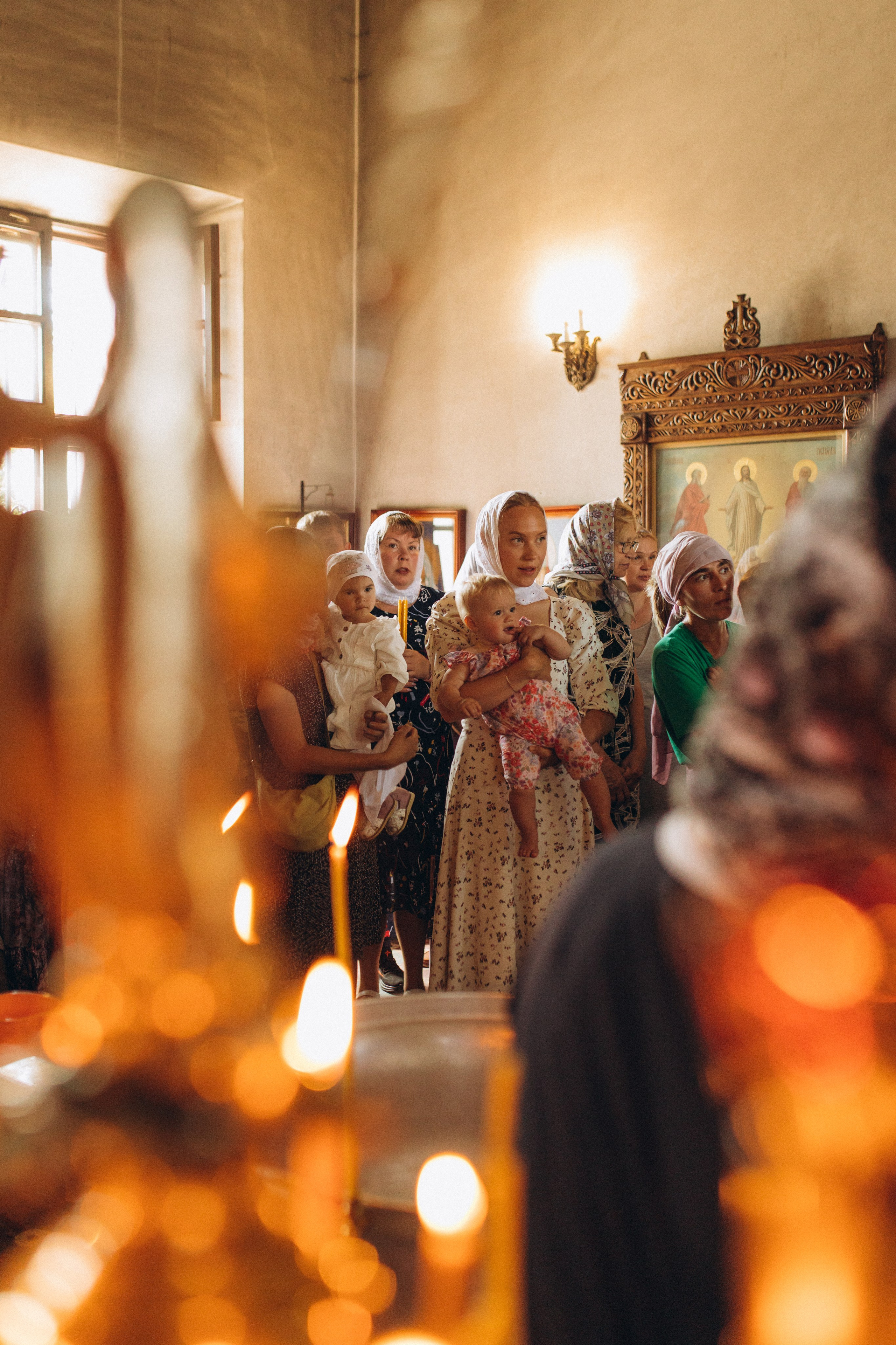 Крещение Марии. Семейный фотограф в Обнинске