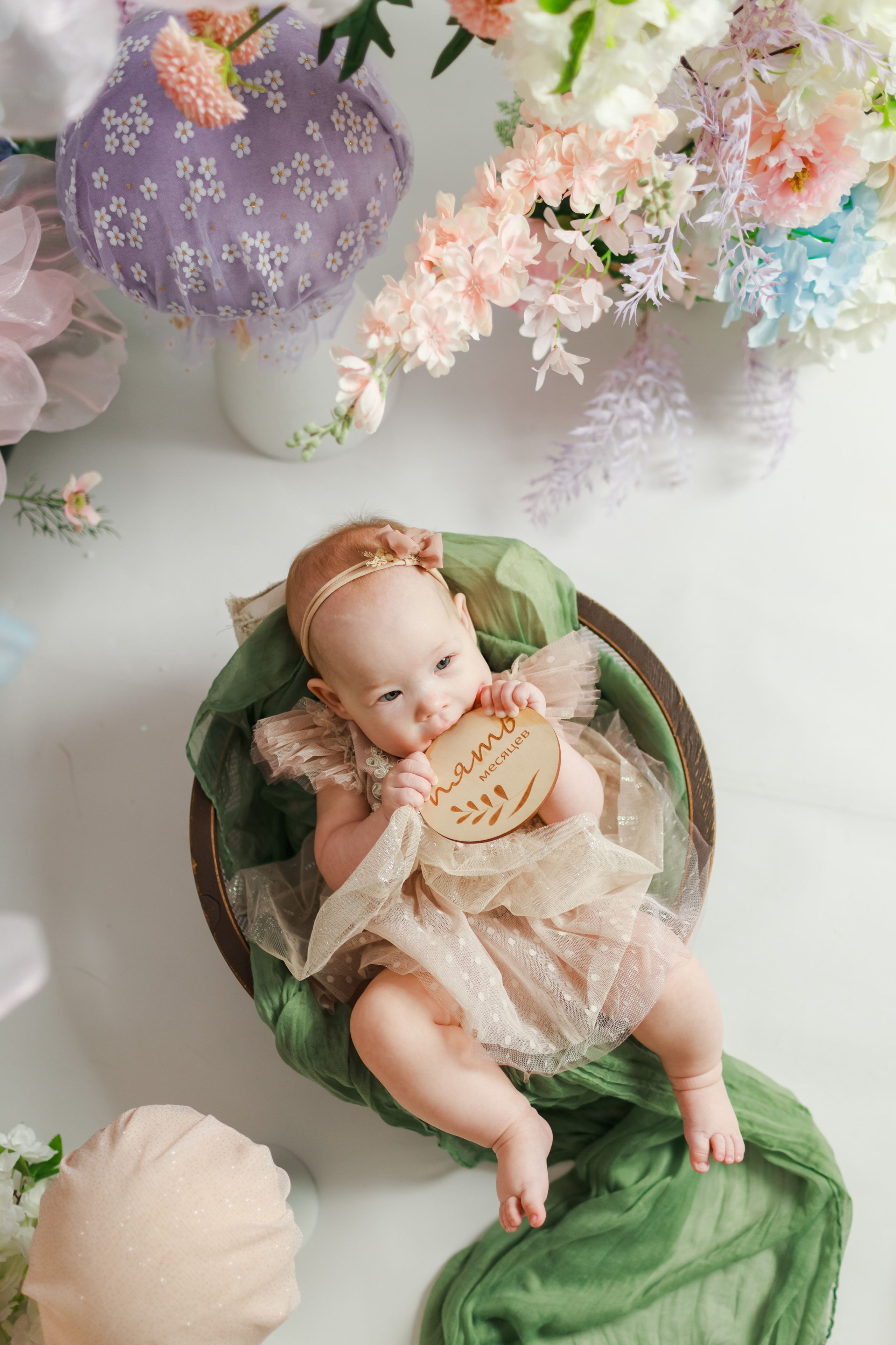 Цветочный фотопроект. Детский и семейный фотограф в Краснодаре Альбина Морозова