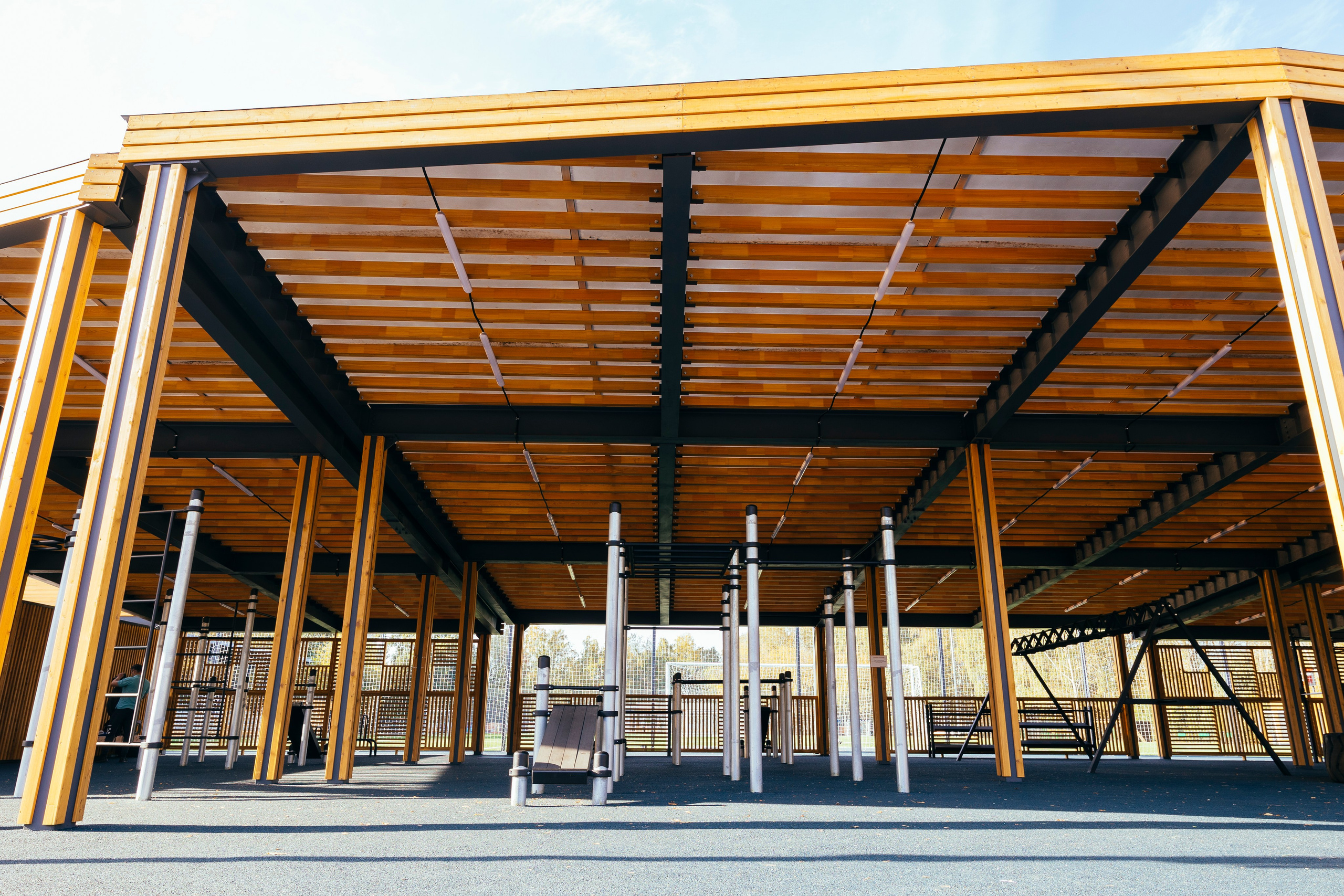 Фотосъемка для архитектурного бюро А4 «Стадион Свиблово». Фотограф Георгий Нигматулин