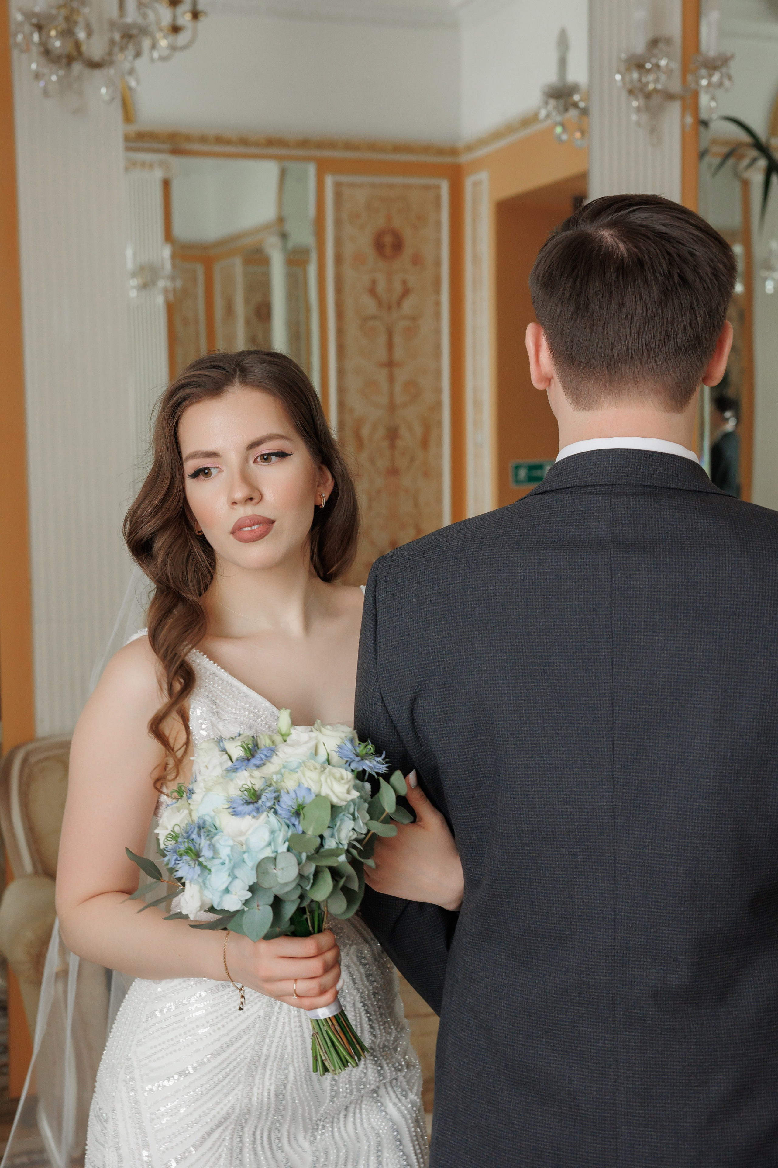 Даша и Дима, Грибоедовский ЗАГС. Свадебный и репортажный фотограф (Москва, Королев и другие)