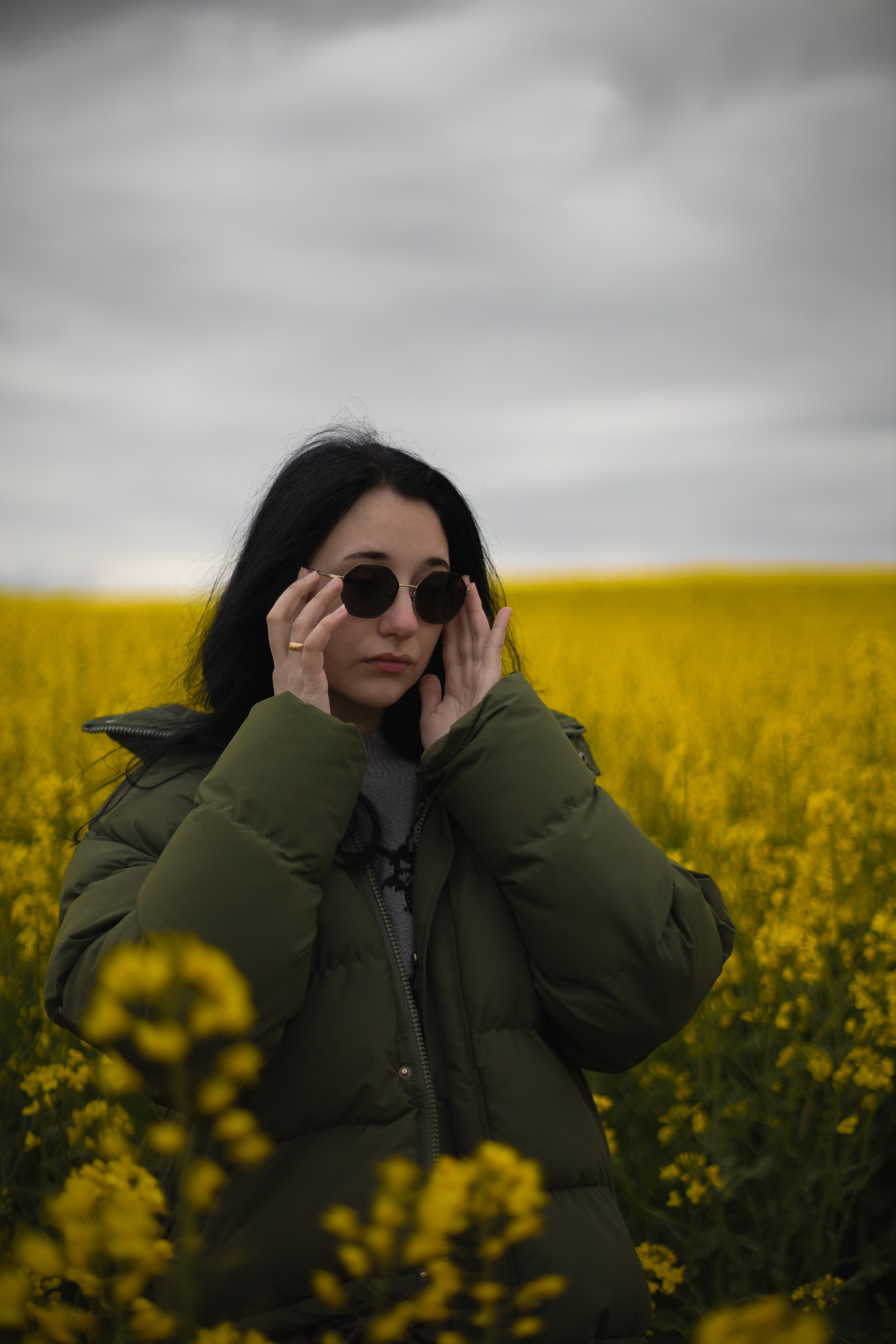 Полина Л — (Рапсовое поле). — Digital Noise —