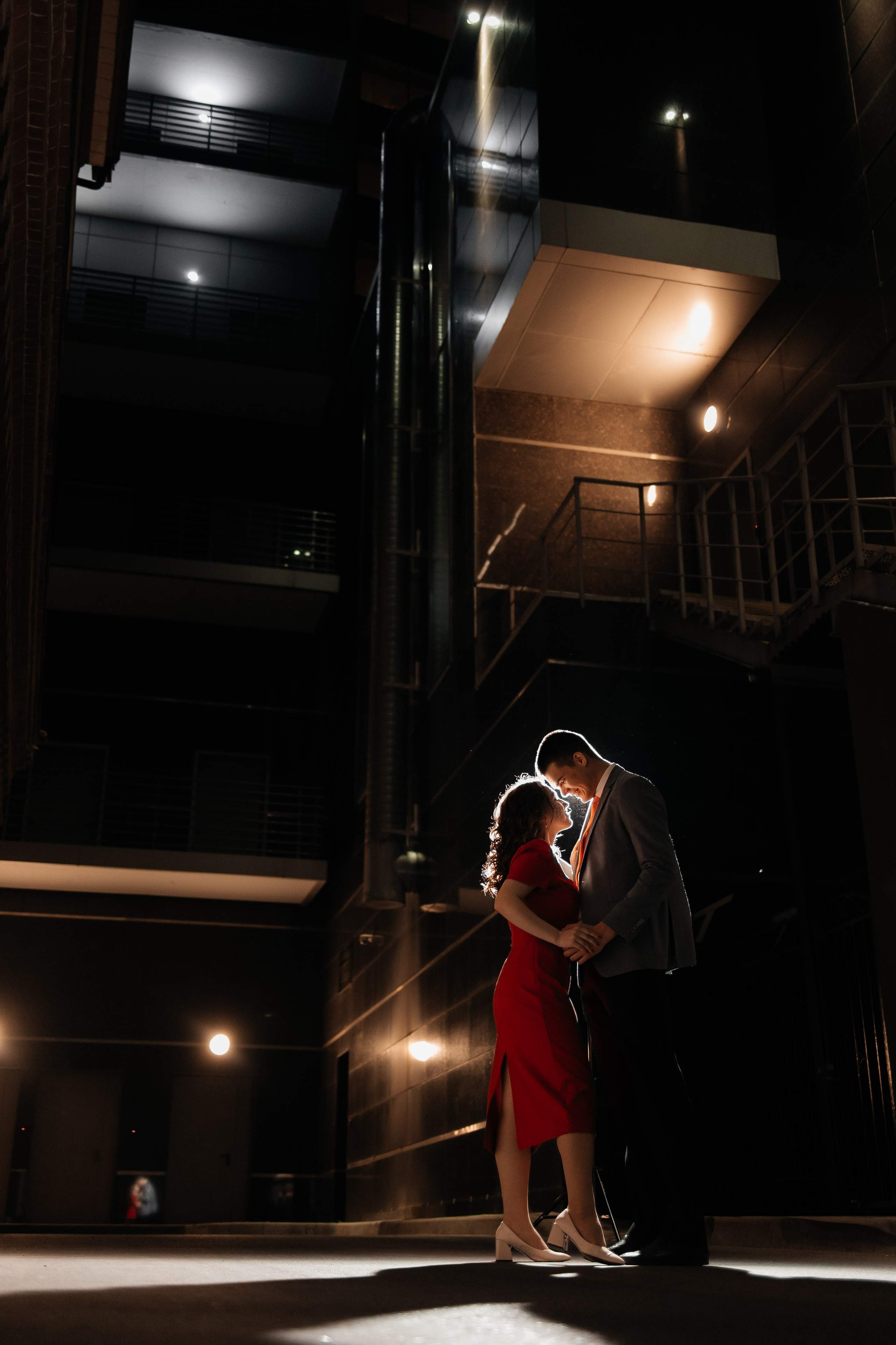 Лёша и Соня. Ночной Краснодар. Семейный фотограф в Краснодаре Храмова Анна