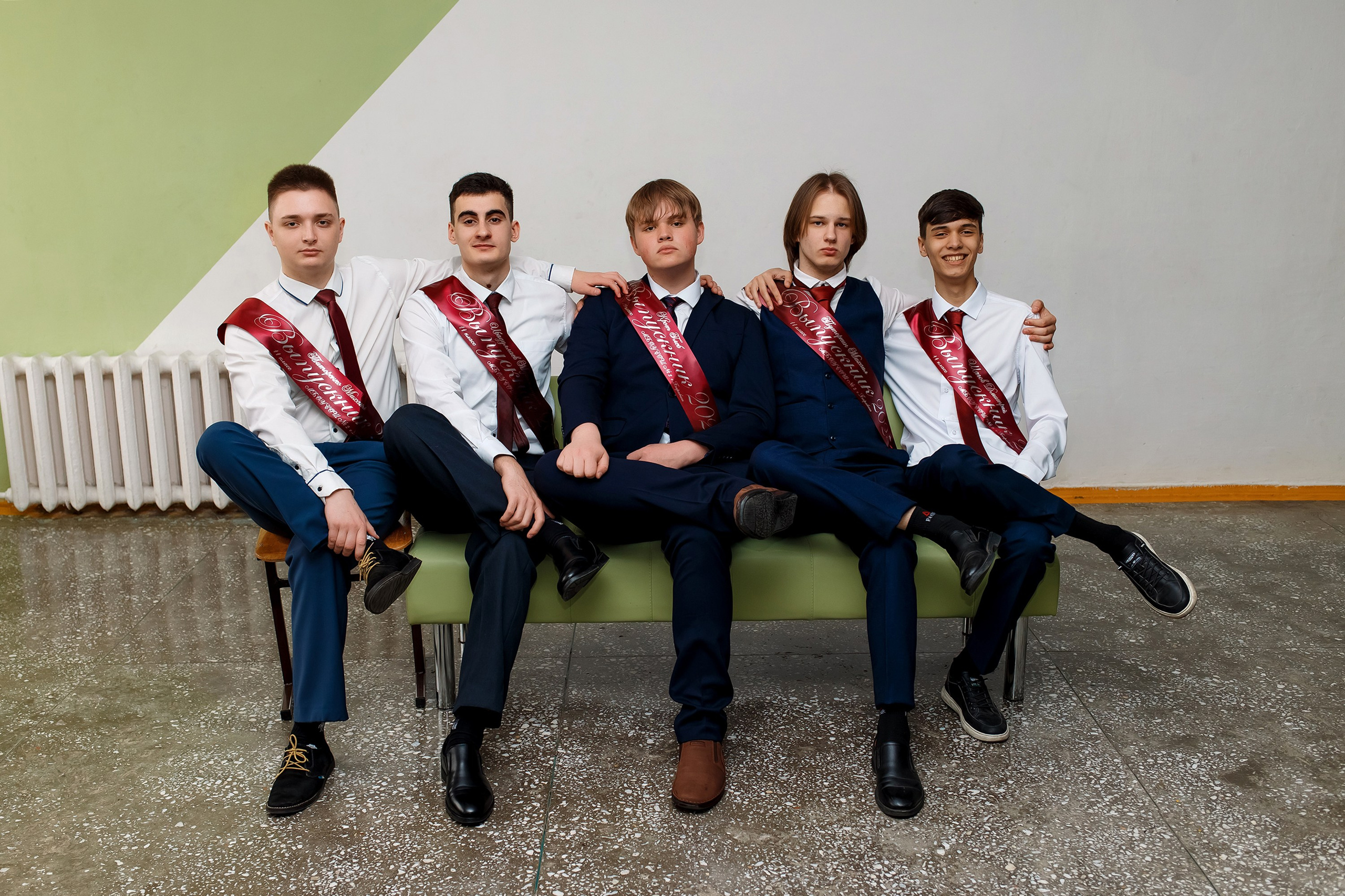 11 класс с. Барабаш. Фотограф Любовь Корниенко, Примоский край