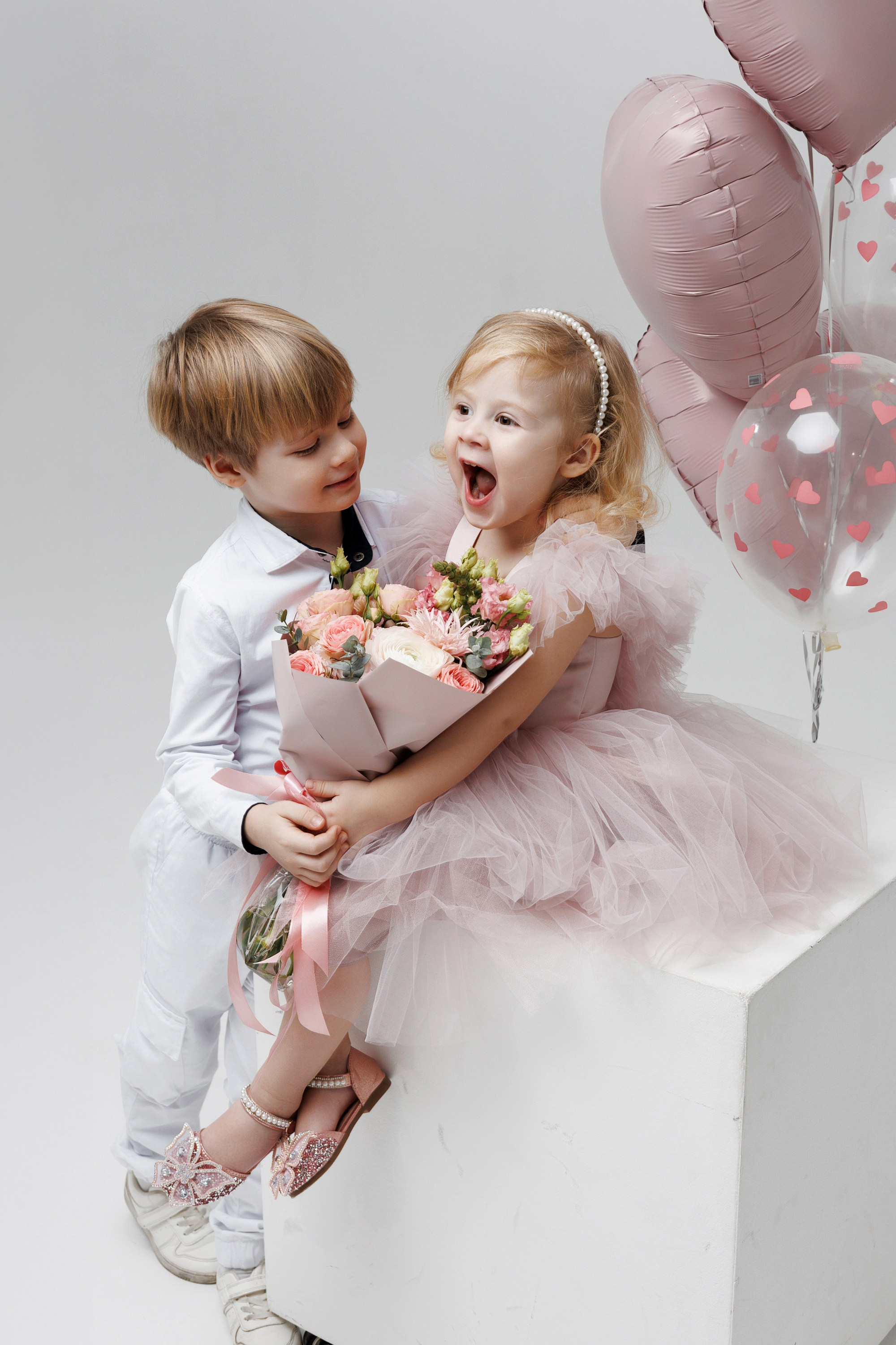 Съемка Дня Рождения Алисы в фотостудии CROSS-STUDIO зал IDEAL. Свадебный и семейный фотограф в Москве и МО Елена Агапова