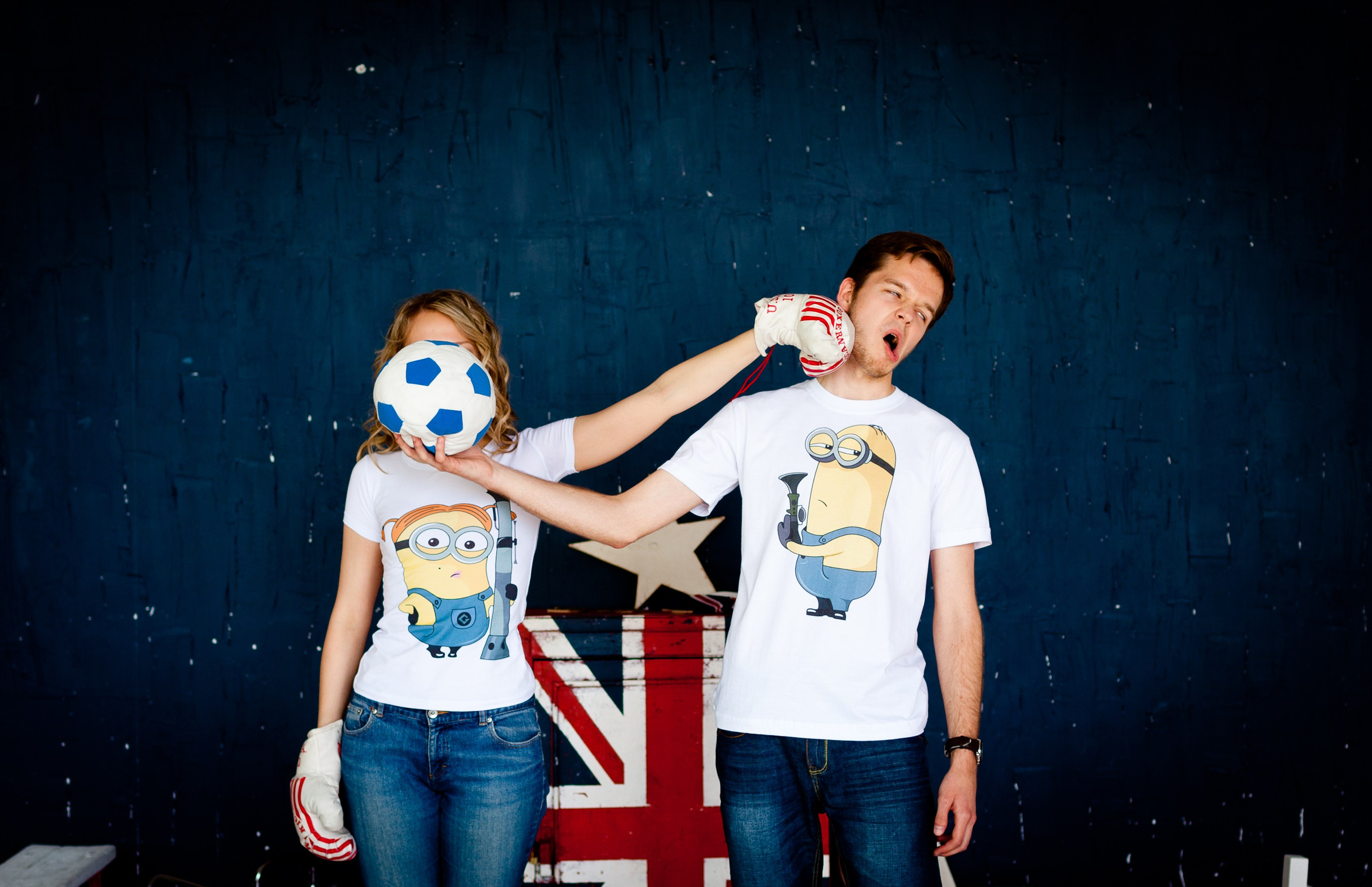 Фотосессия Димы и Сони в студии. Фотограф Денис Гавриленков в Москве