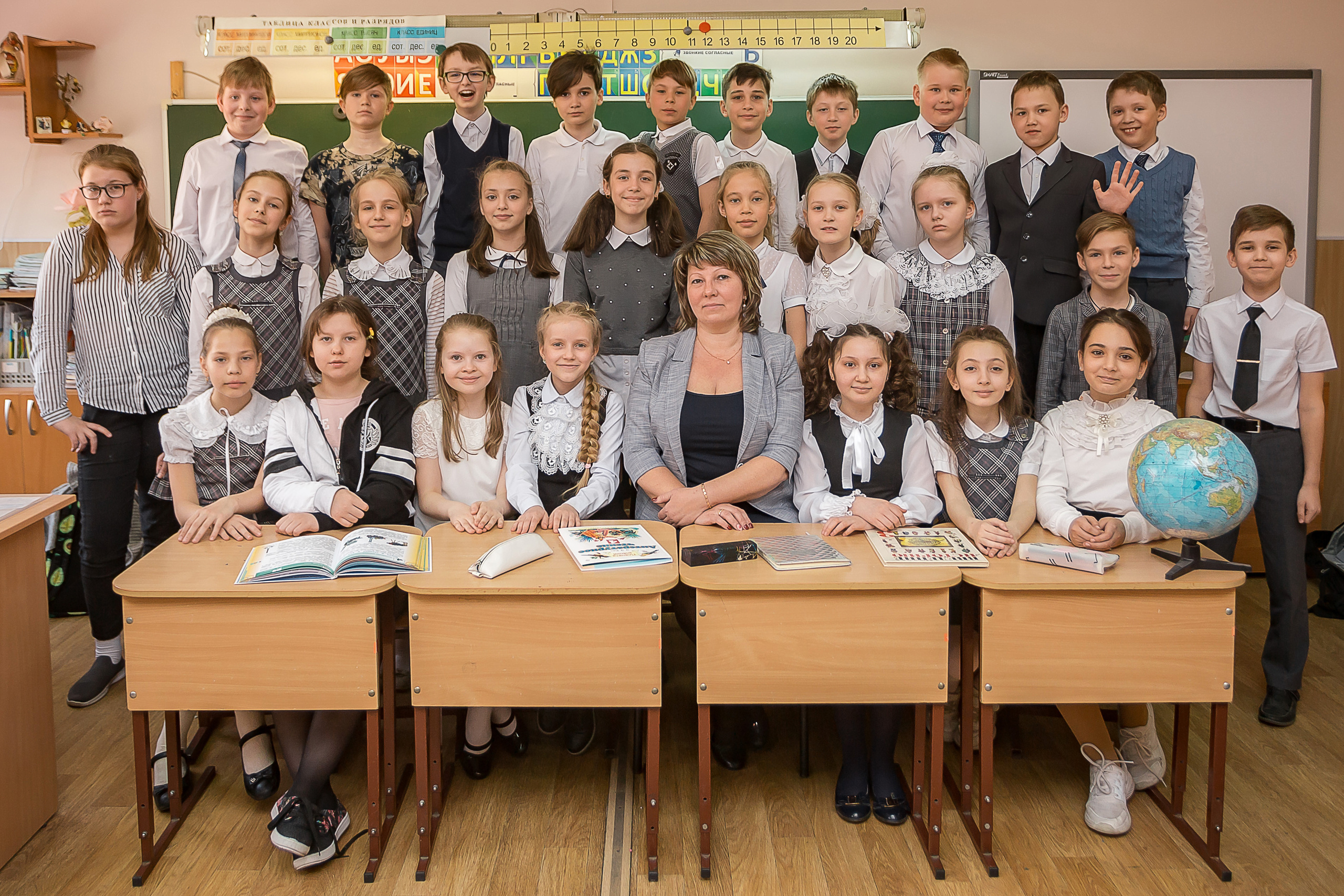 Съемка для трюмо, 4 класс 11 школа. Фотографиня Мария Дикова