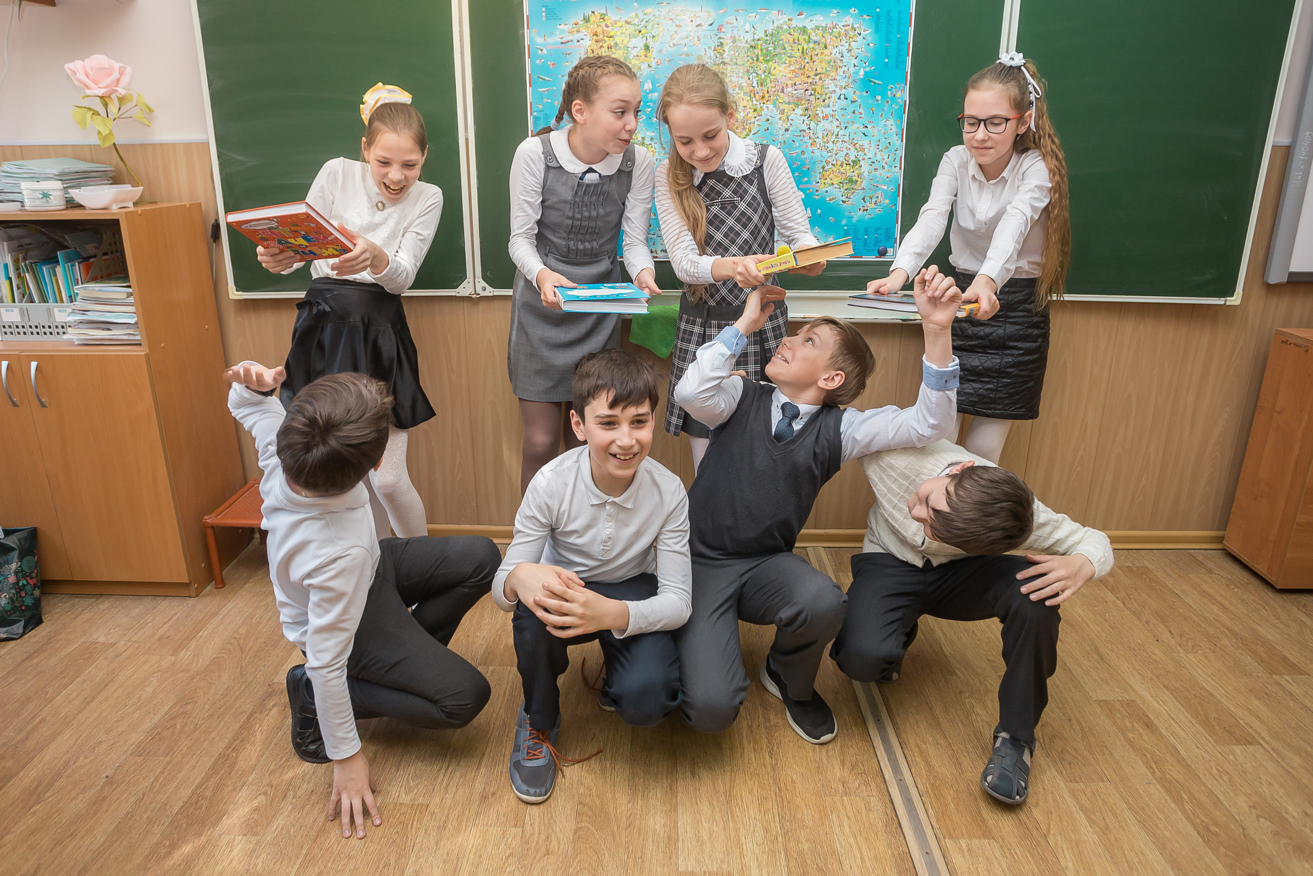 Съемка для трюмо, 4 класс 11 школа. Фотографиня Мария Дикова