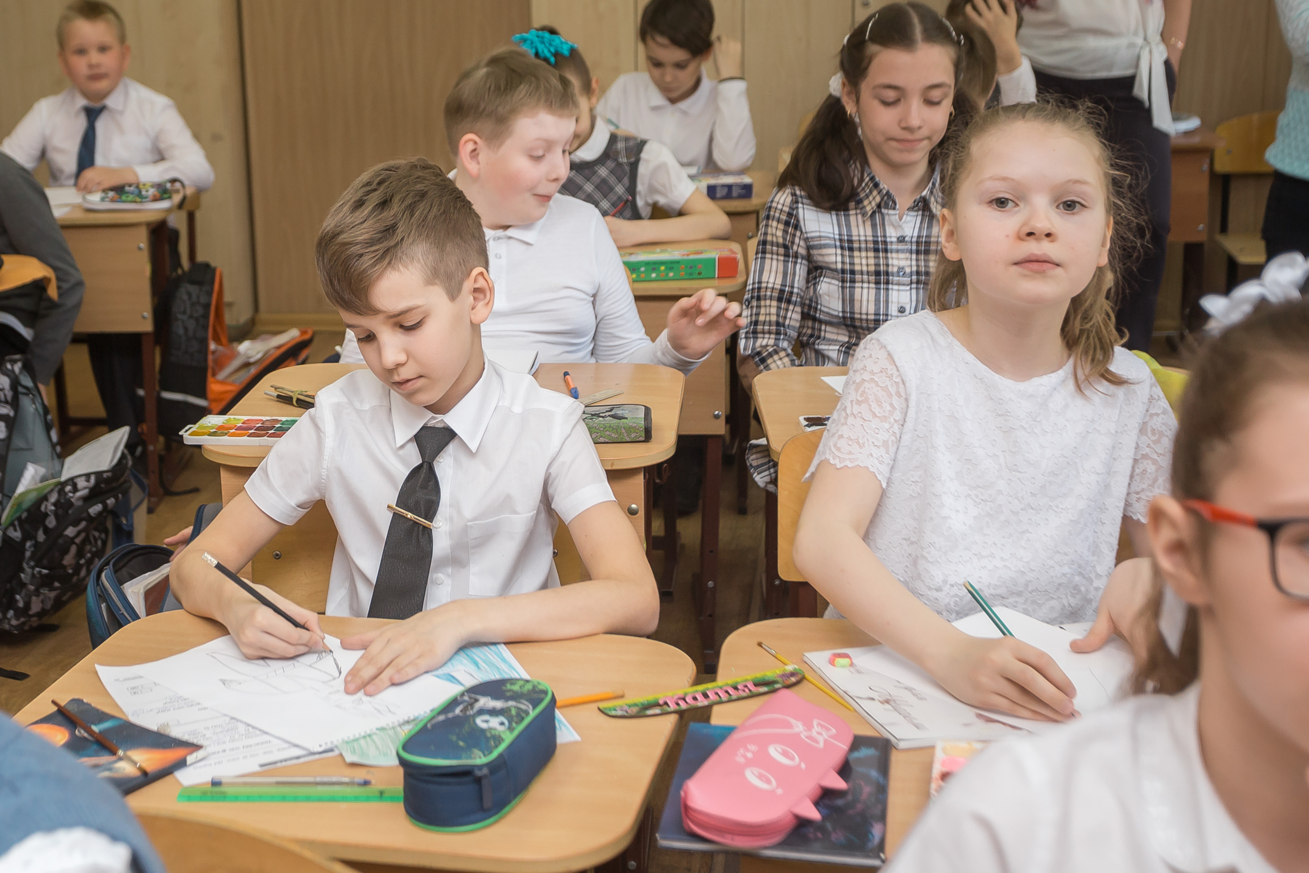 Съемка для трюмо, 4 класс 11 школа. Фотографиня Мария Дикова