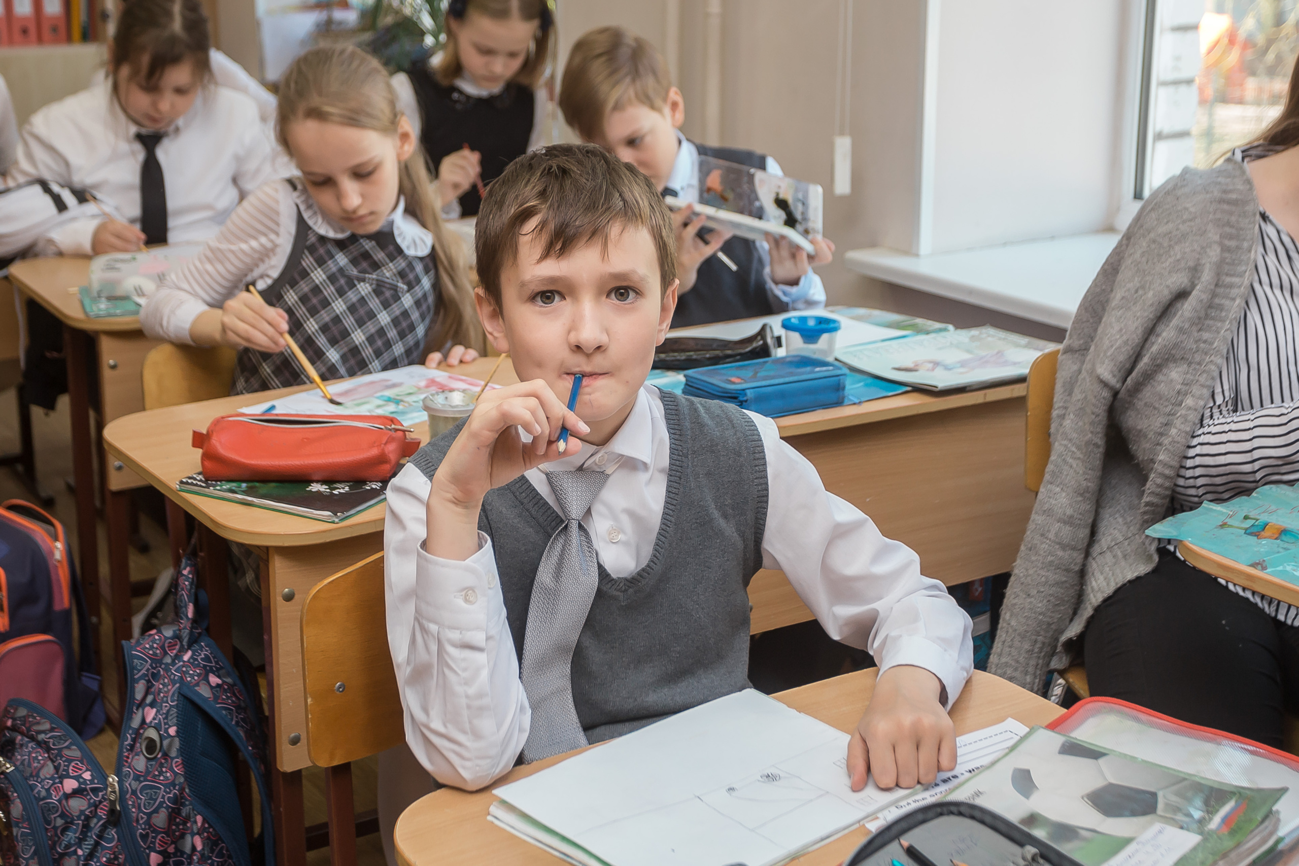 Съемка для трюмо, 4 класс 11 школа. Фотографиня Мария Дикова