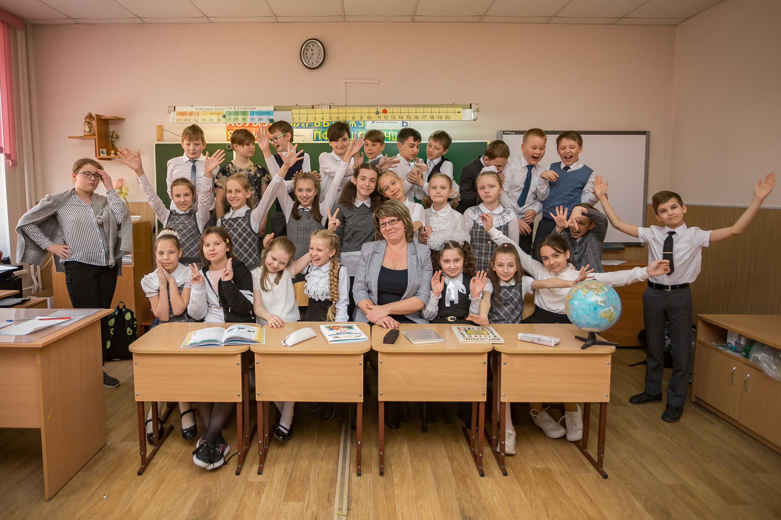 Съемка для трюмо, 4 класс 11 школа. Фотографиня Мария Дикова