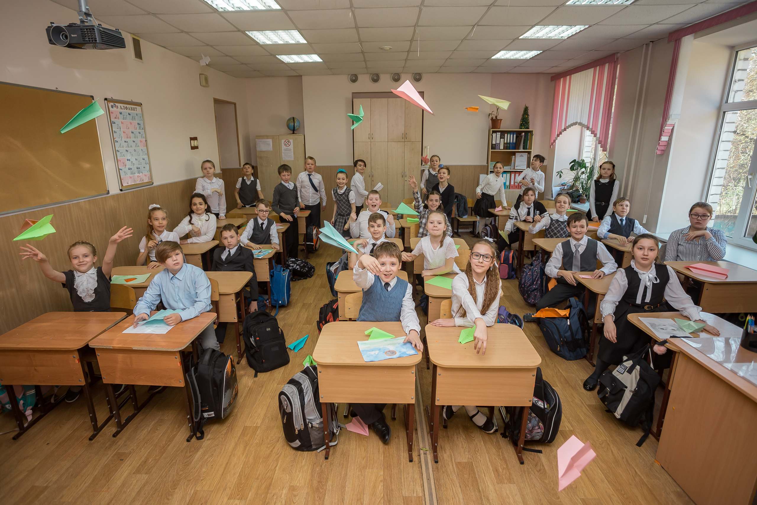 Съемка для трюмо, 4 класс 11 школа. Фотографиня Мария Дикова