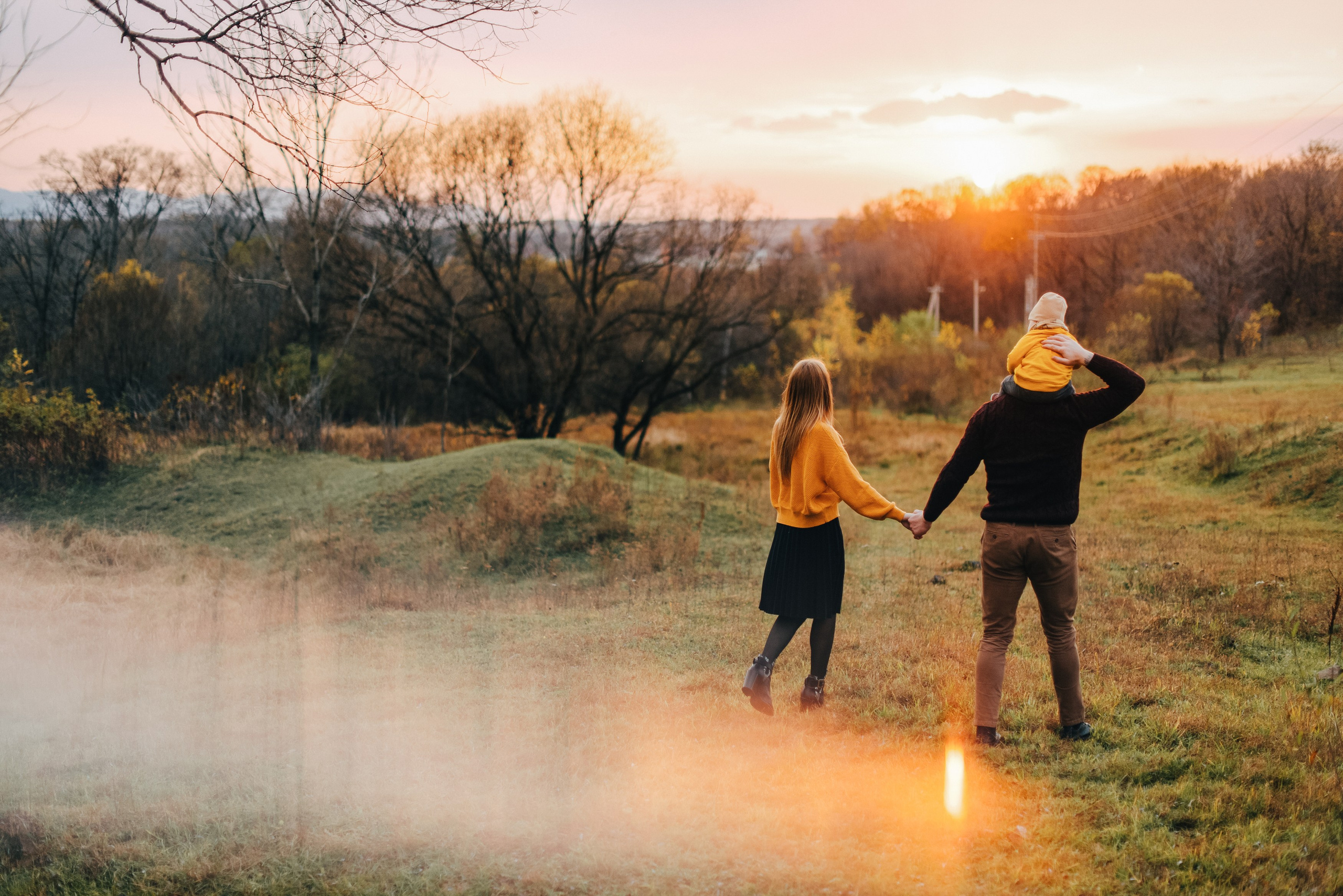 СОГРЕВАЮЩИЙ ЗАКАТ. Шашкова Вероника / Свадебный и семейный фотограф Москва и Ярославль
