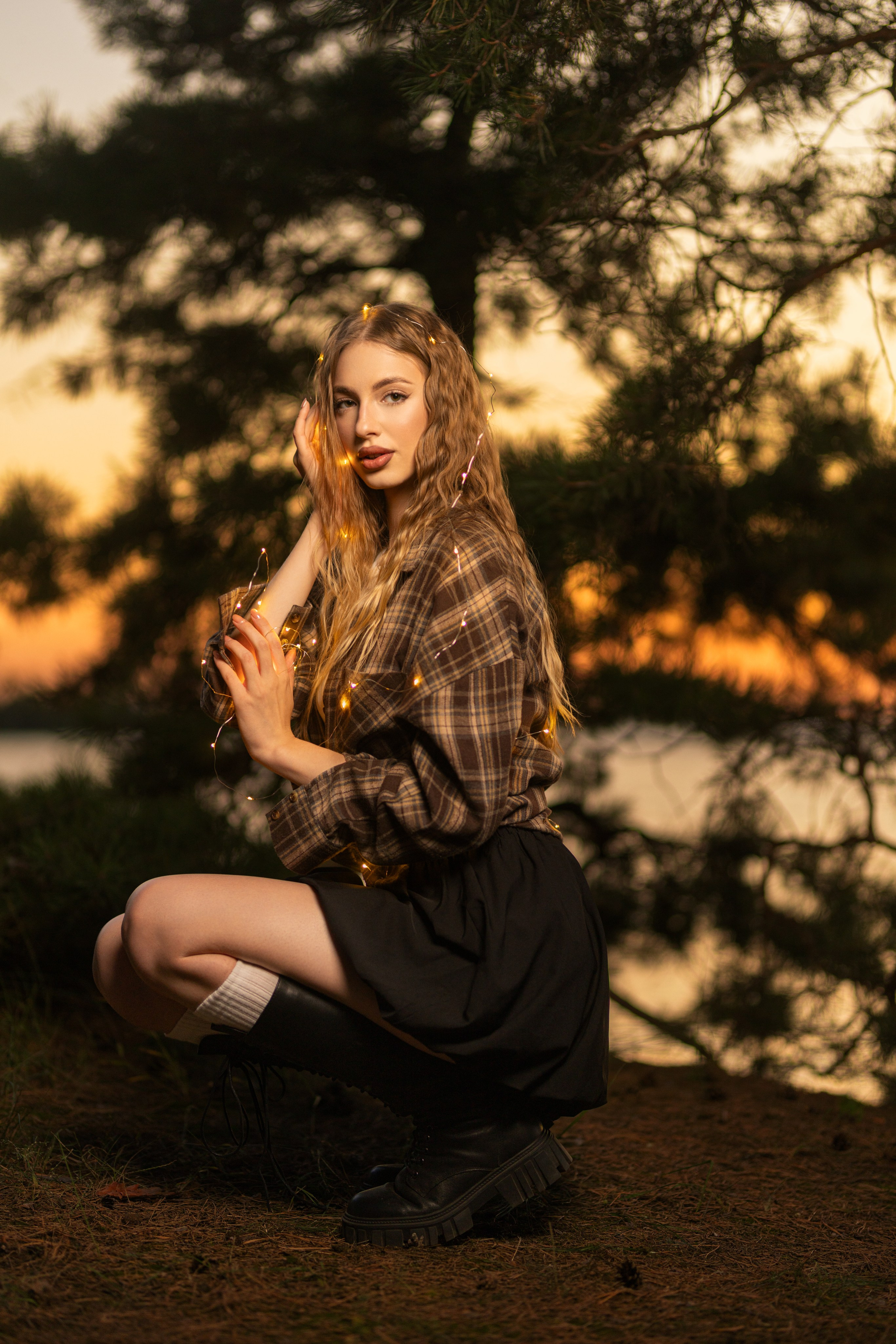 Вечерний фотосет с Ксенией на побережье с дополнительным светом для «себя». Дмитрий Шульгин, портретный фотограф в Воронеже