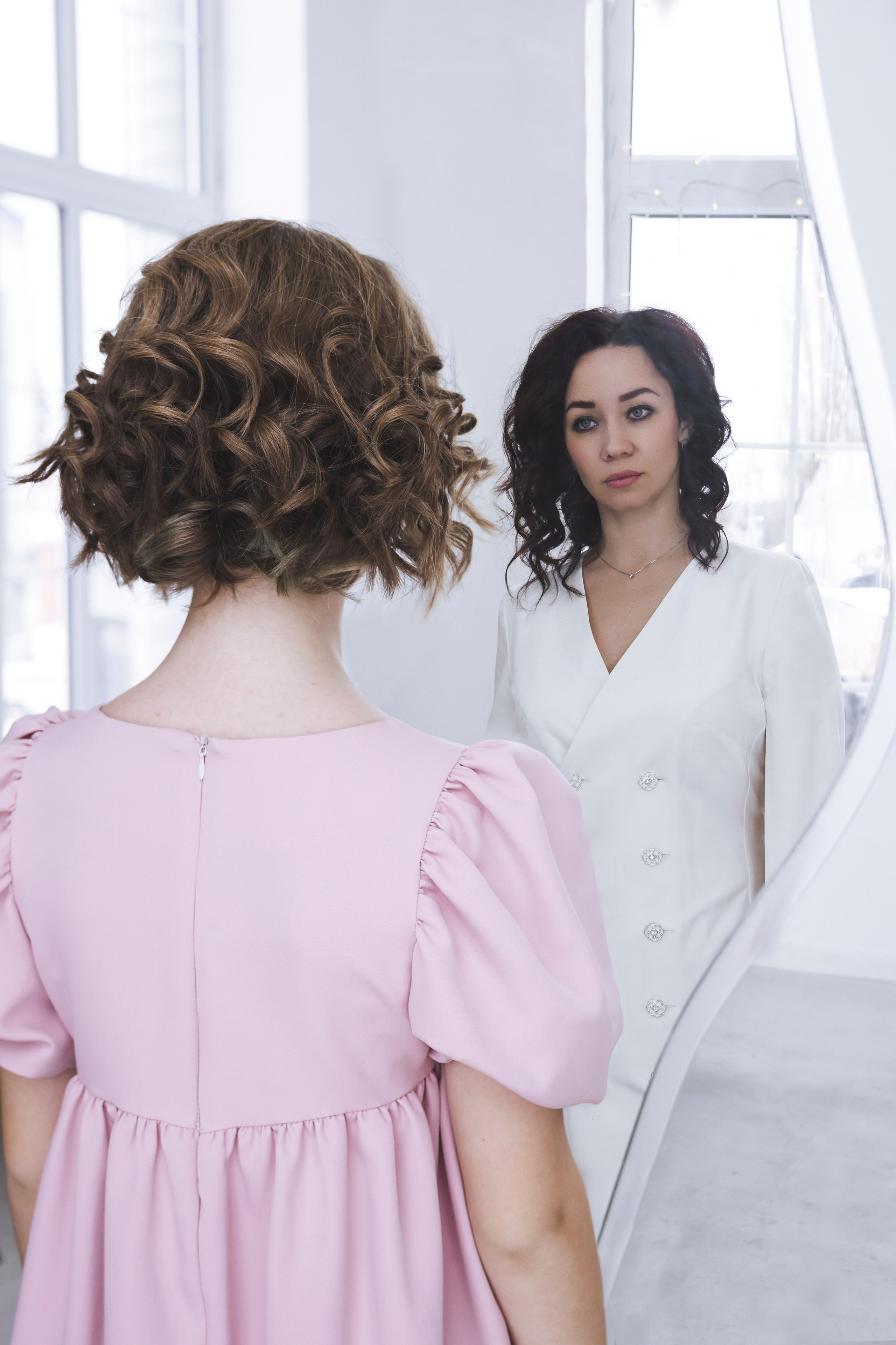 Мама и дочь_новогоднее настроение. Фотограф Воронеж, Новая Усмань Мария Бублик