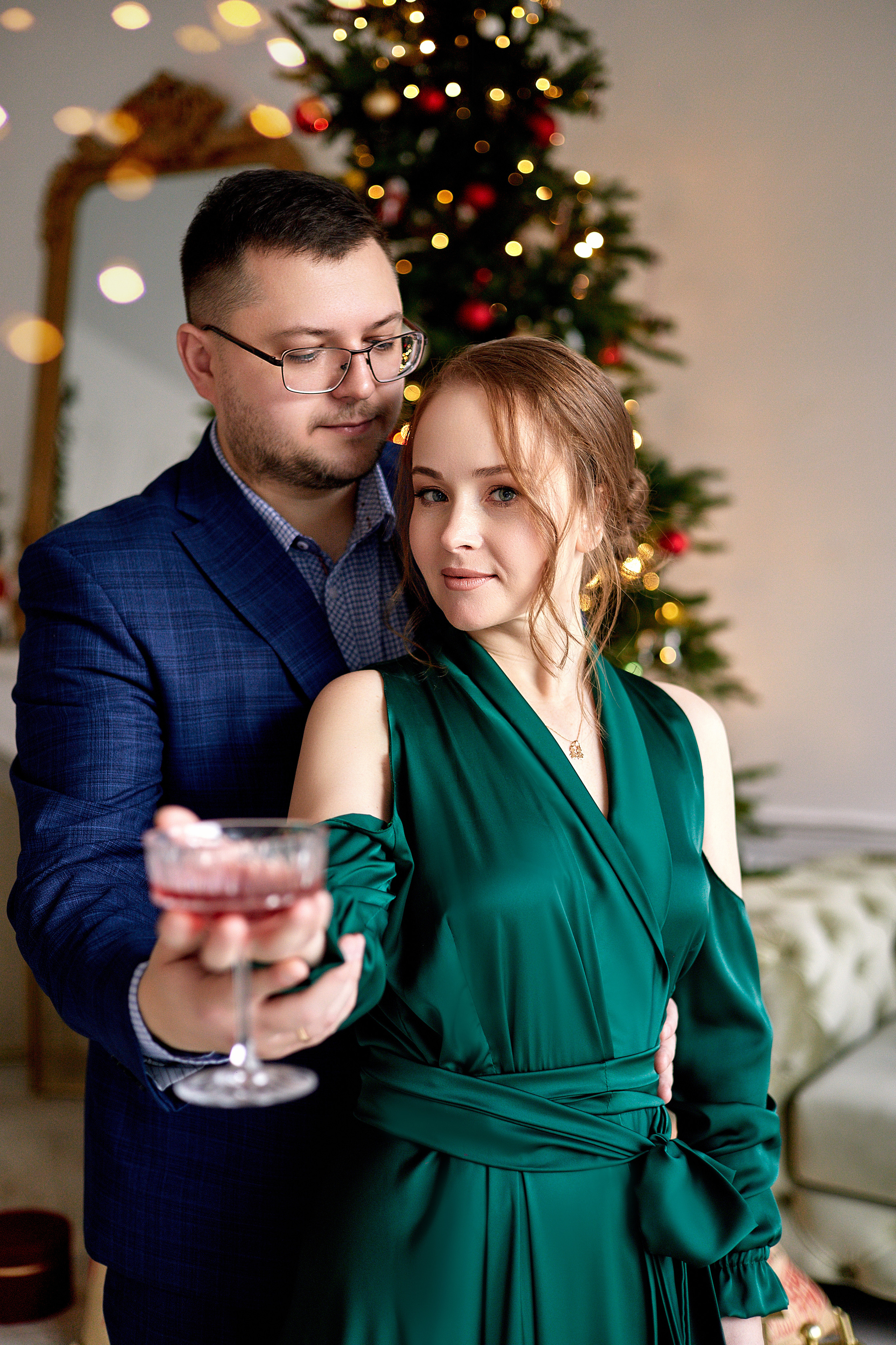 Новогодняя фотосессия для семьи. Фотограф в Минске Анна Кучинская