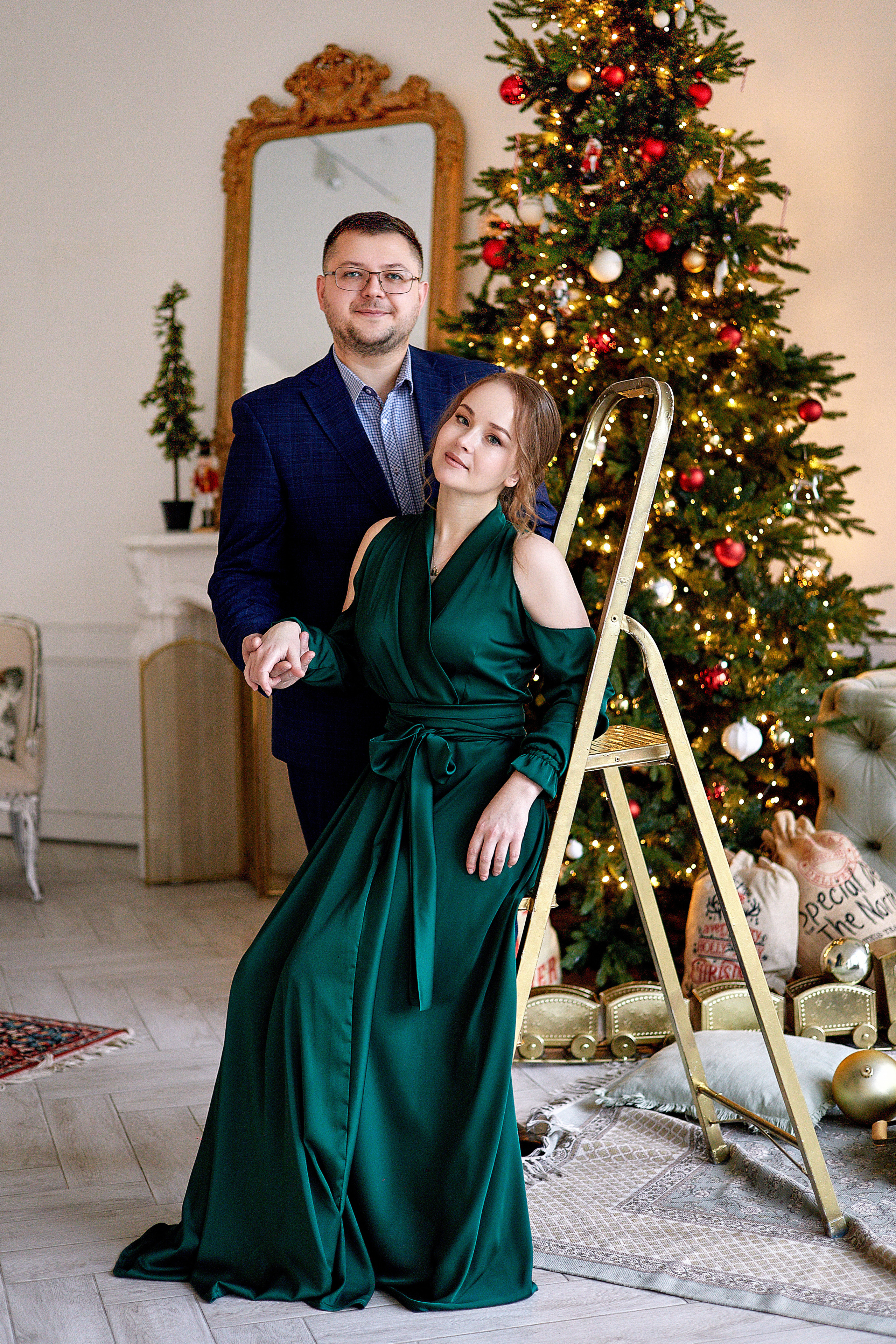 Новогодняя фотосессия для семьи. Фотограф в Минске Анна Кучинская