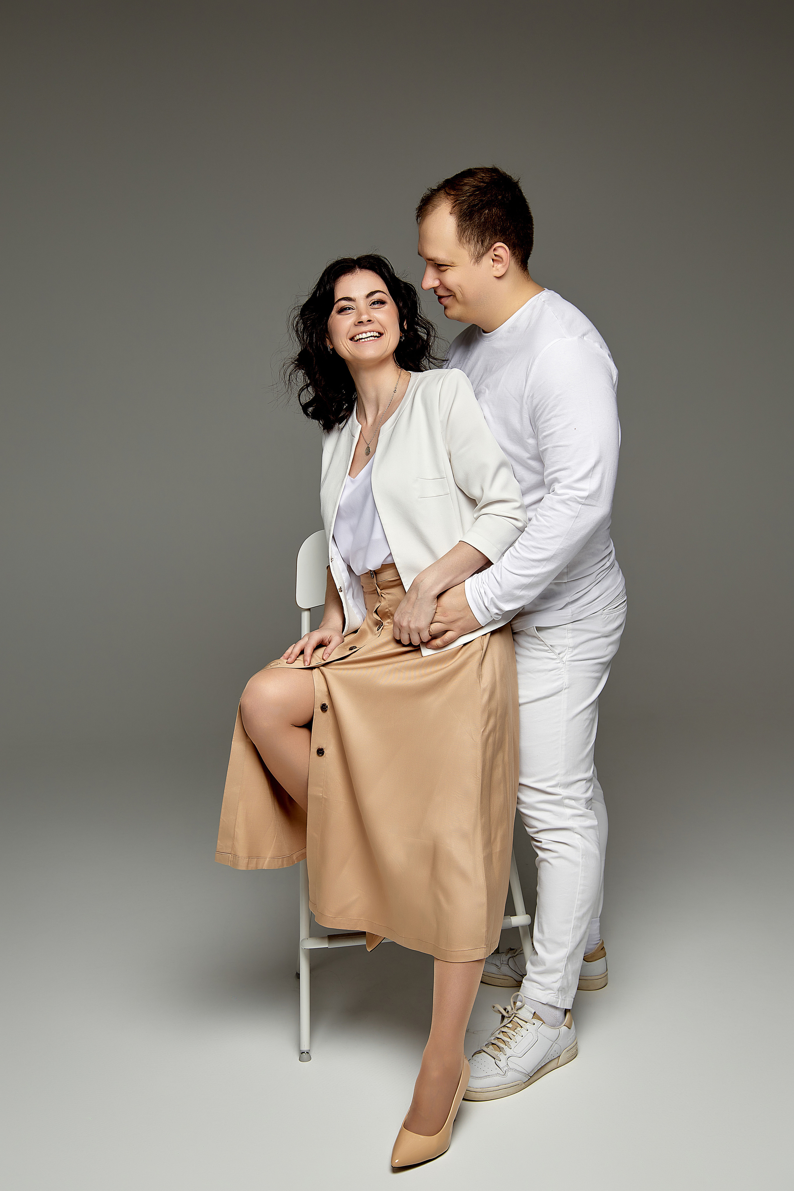 Семейная студийная фотосессия. Фотограф в Минске Анна Кучинская