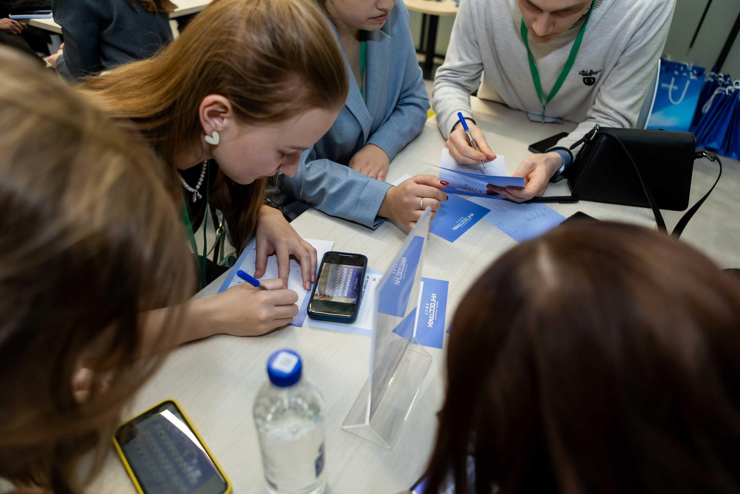 Ингосстрах. День открытых дверей для студентов. Портретный творческий фотограф в Москве Надя Дудник
