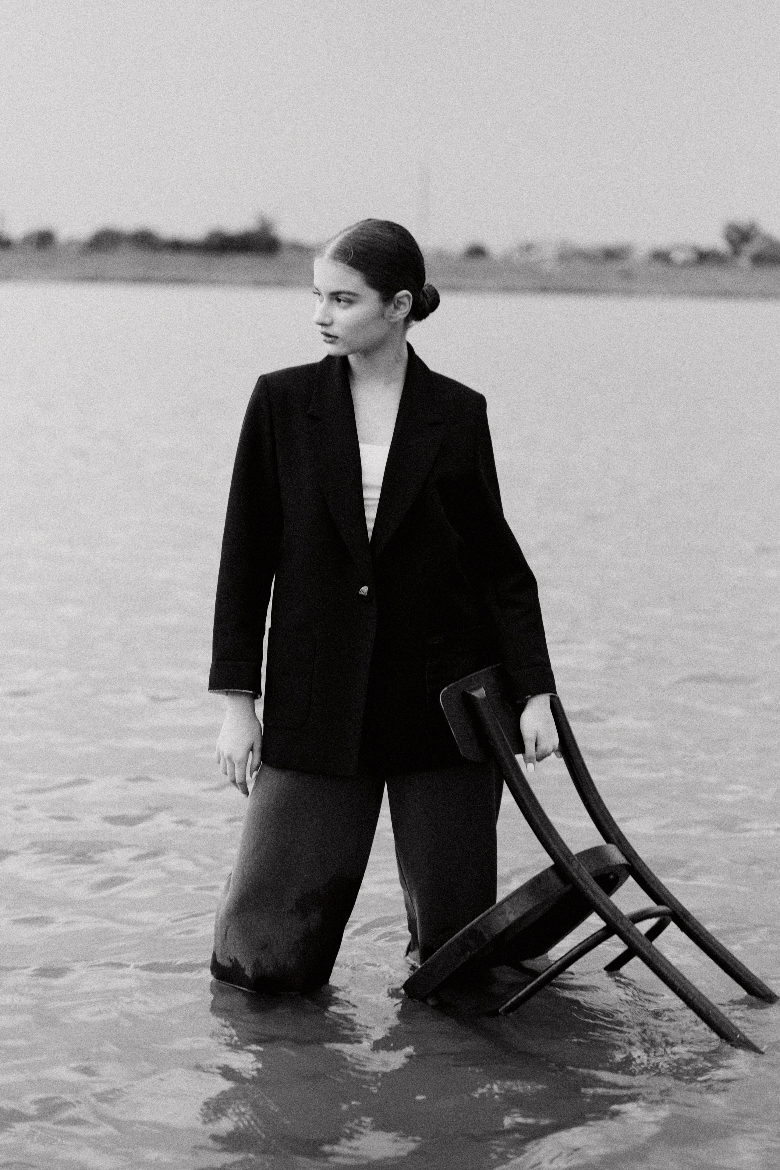 Black chair. Фотограф Елизавета Воронина