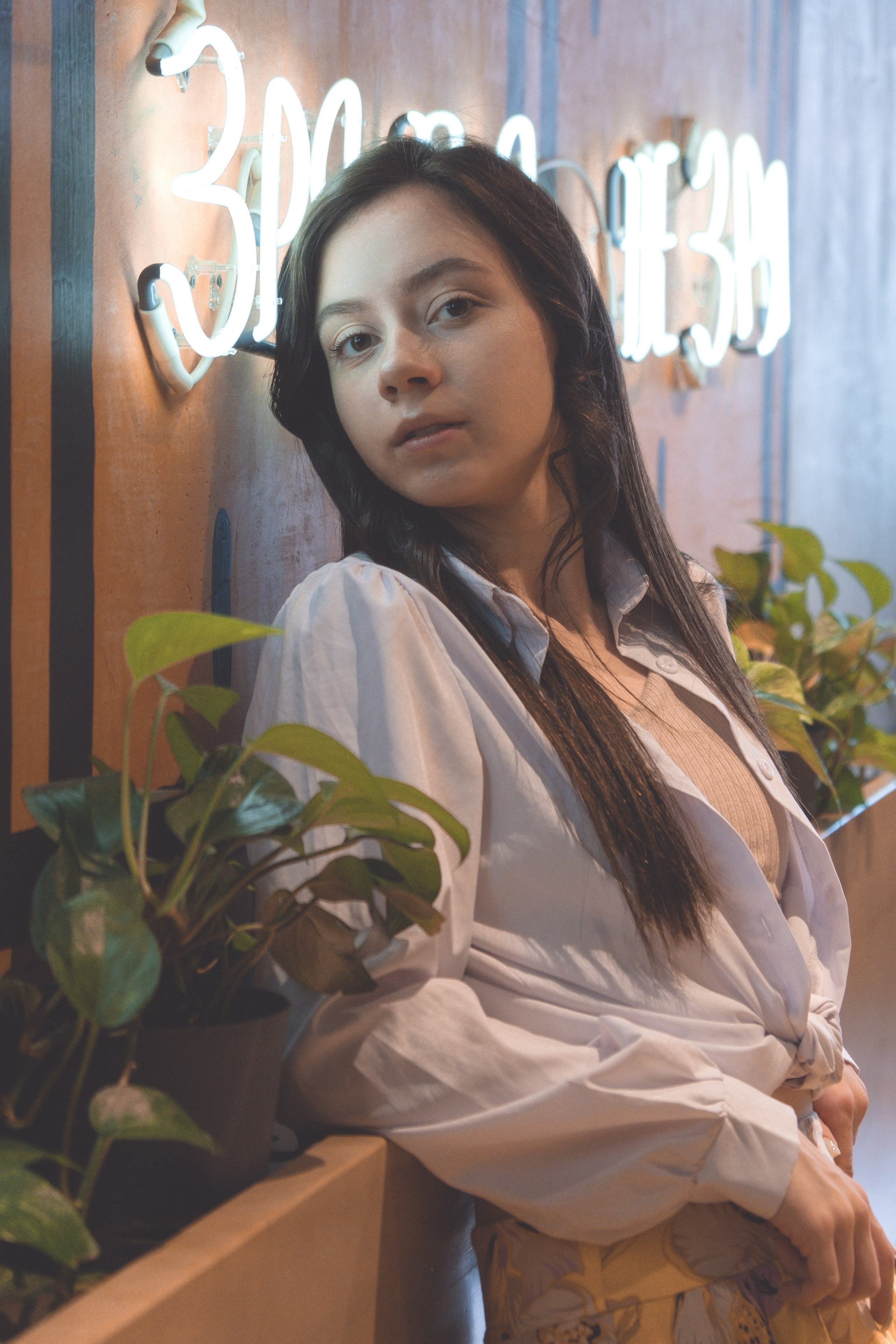 Карина. На трамвае по городу. Дмитрий Пропадалин, Нейрофотография