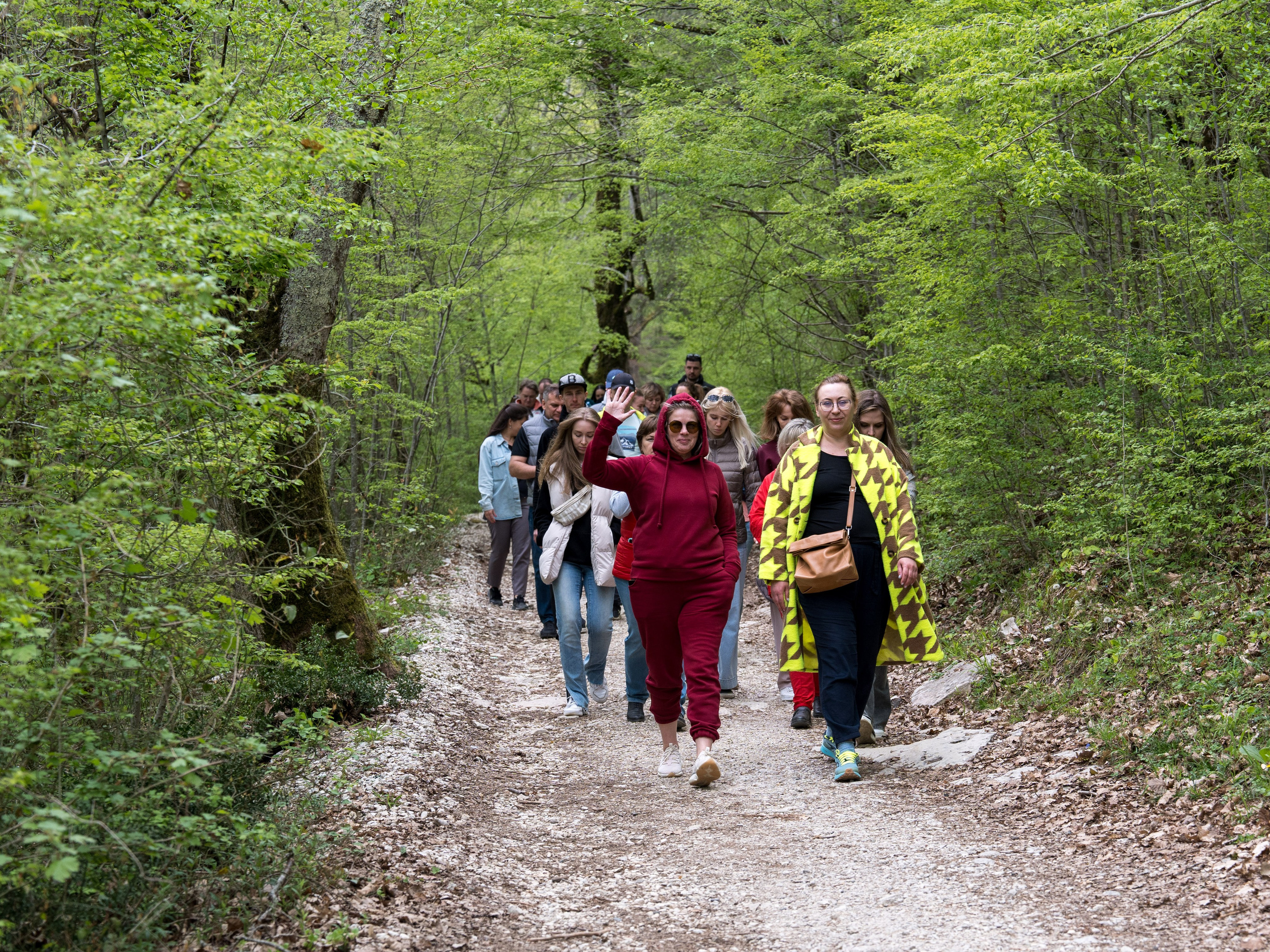 MICE мероприятие — джиппинг на каньон Псахо. Репортажный фотограф в Красной Поляне и Сочи Павлюченко Екатерина