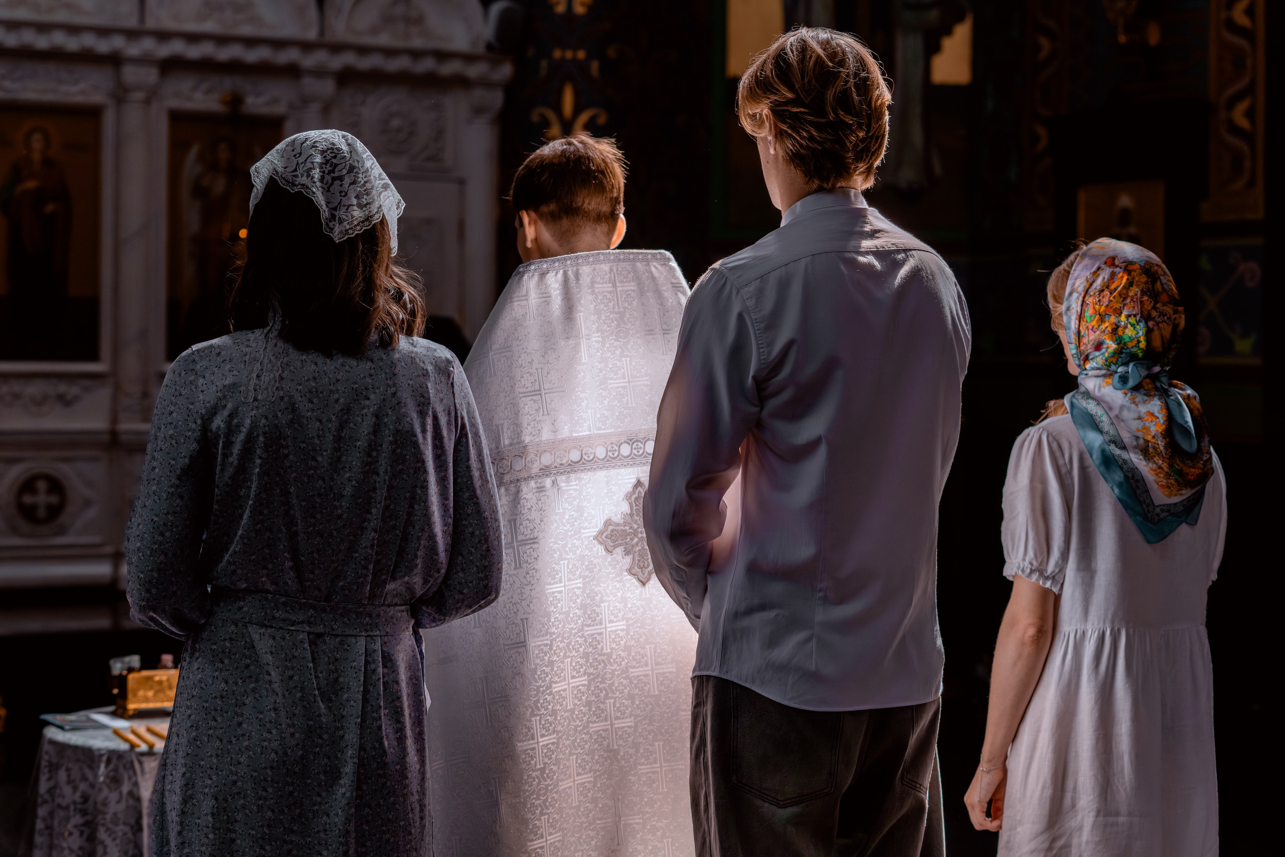 Крещение Матвея. Репортажный фотограф в Красной Поляне и Сочи Павлюченко Екатерина