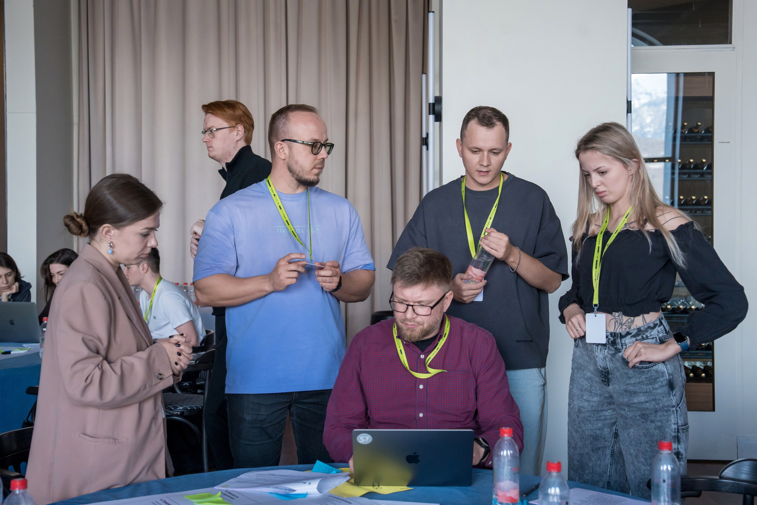 Тренинг для компании S7 Airlines в Красной Поляне. Репортажный фотограф в Красной Поляне и Сочи Павлюченко Екатерина