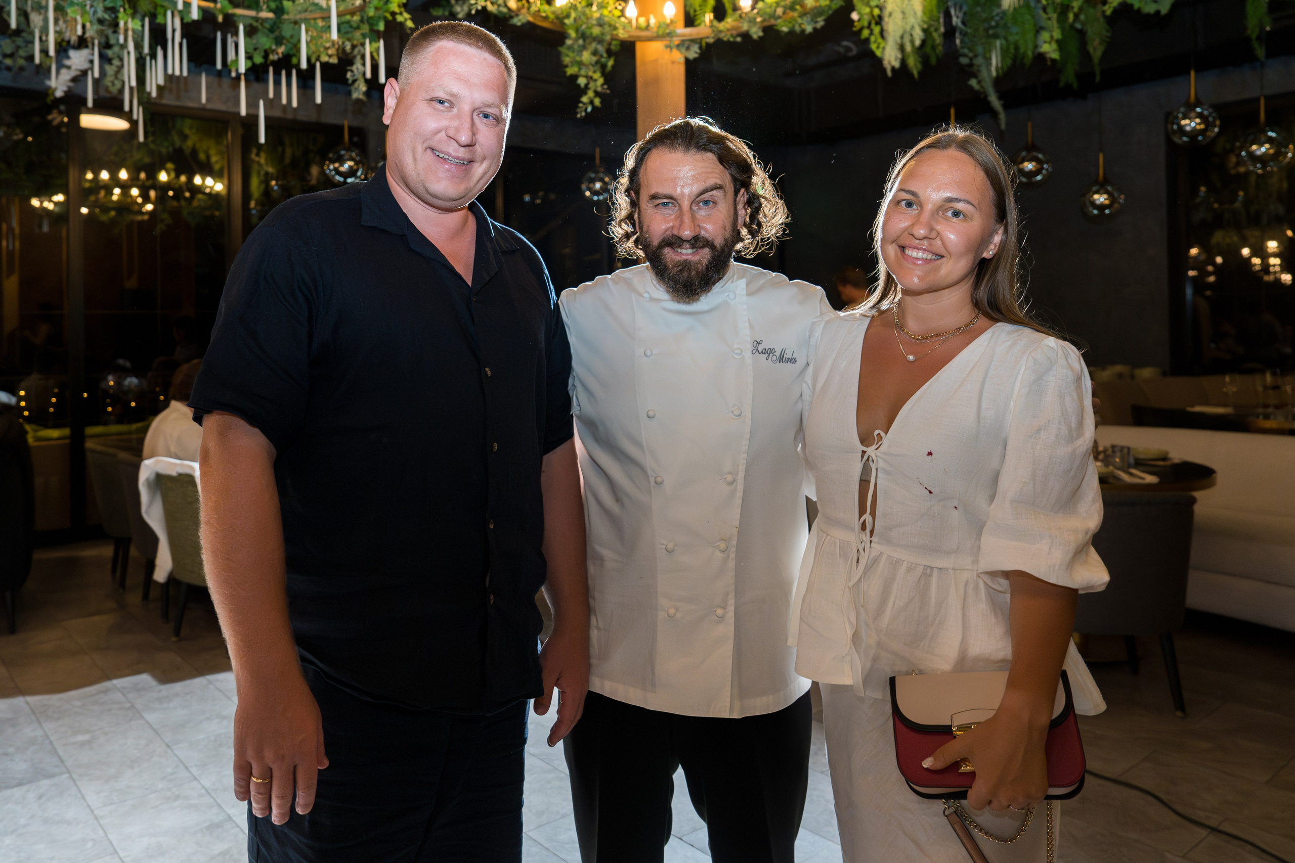 Гастрономический ужин «Лесная Италия» с Мирко Дзаго в ресторане RiverSide. Репортажный фотограф в Красной Поляне и Сочи Павлюченко Екатерина