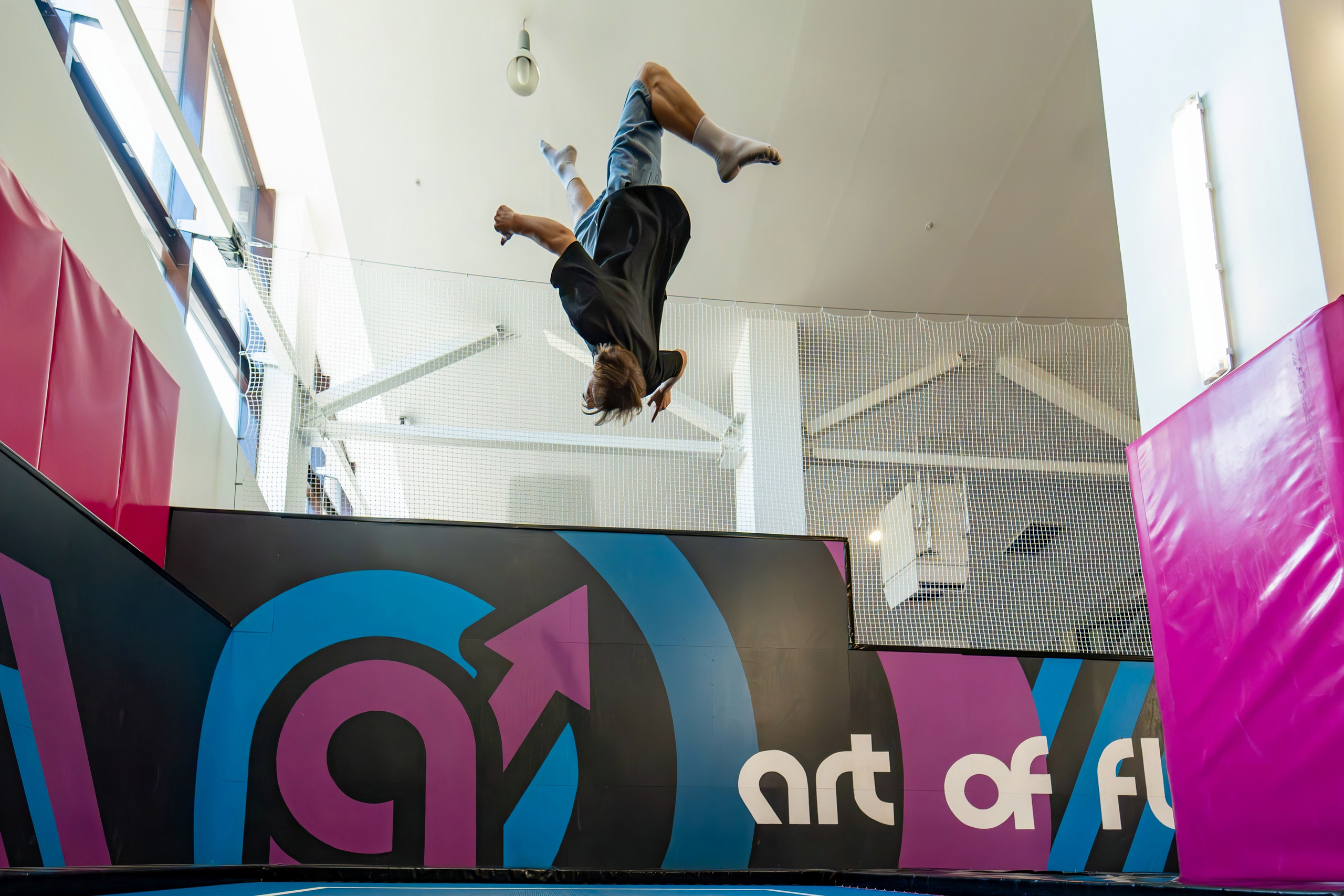 Контент съемка «Батутный центр Art of Flight». Репортажный фотограф в Красной Поляне и Сочи Павлюченко Екатерина