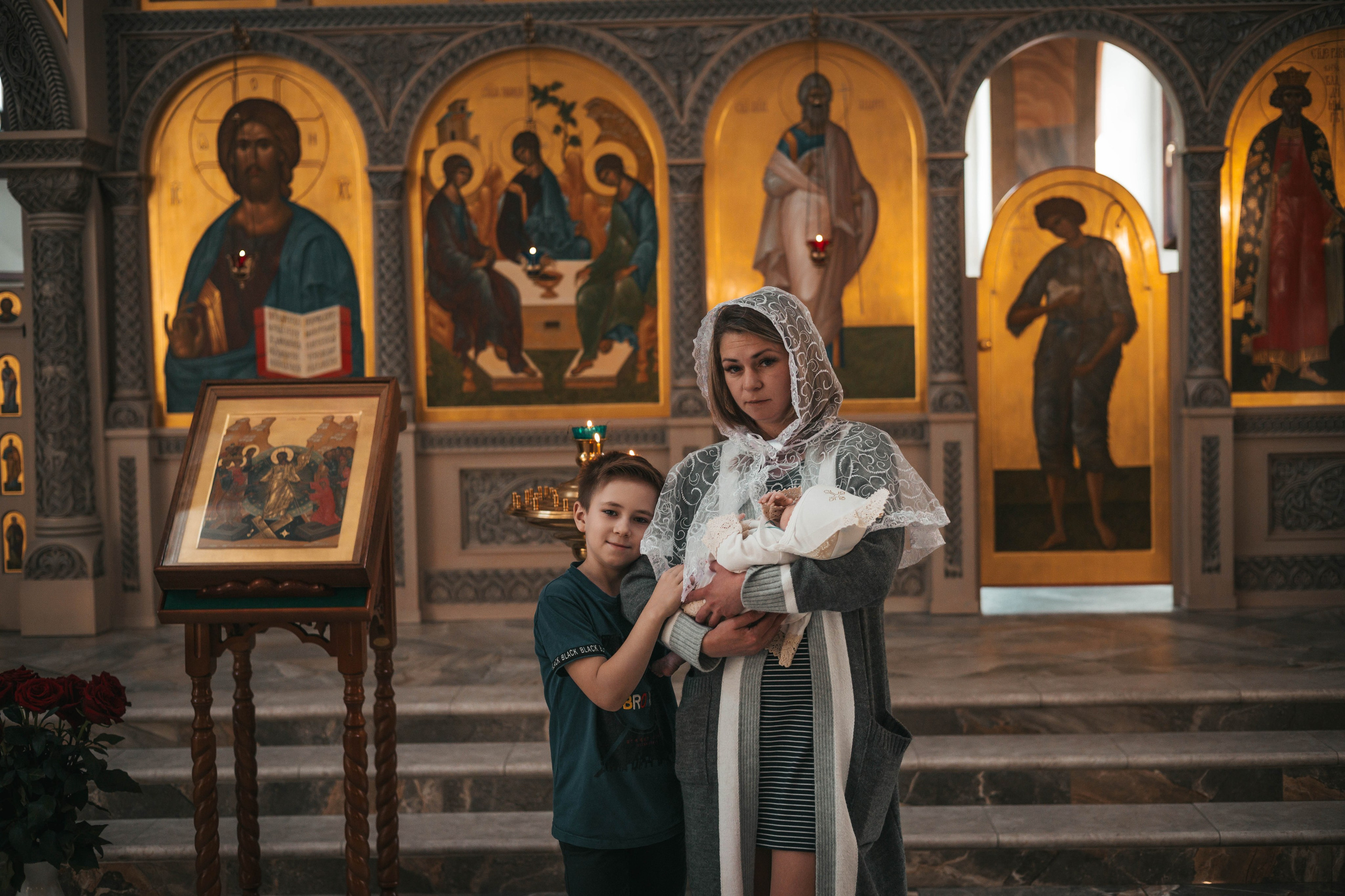 КРЕЩЕНИЕ. Фотосессия новорожденных в Москве и Московской области