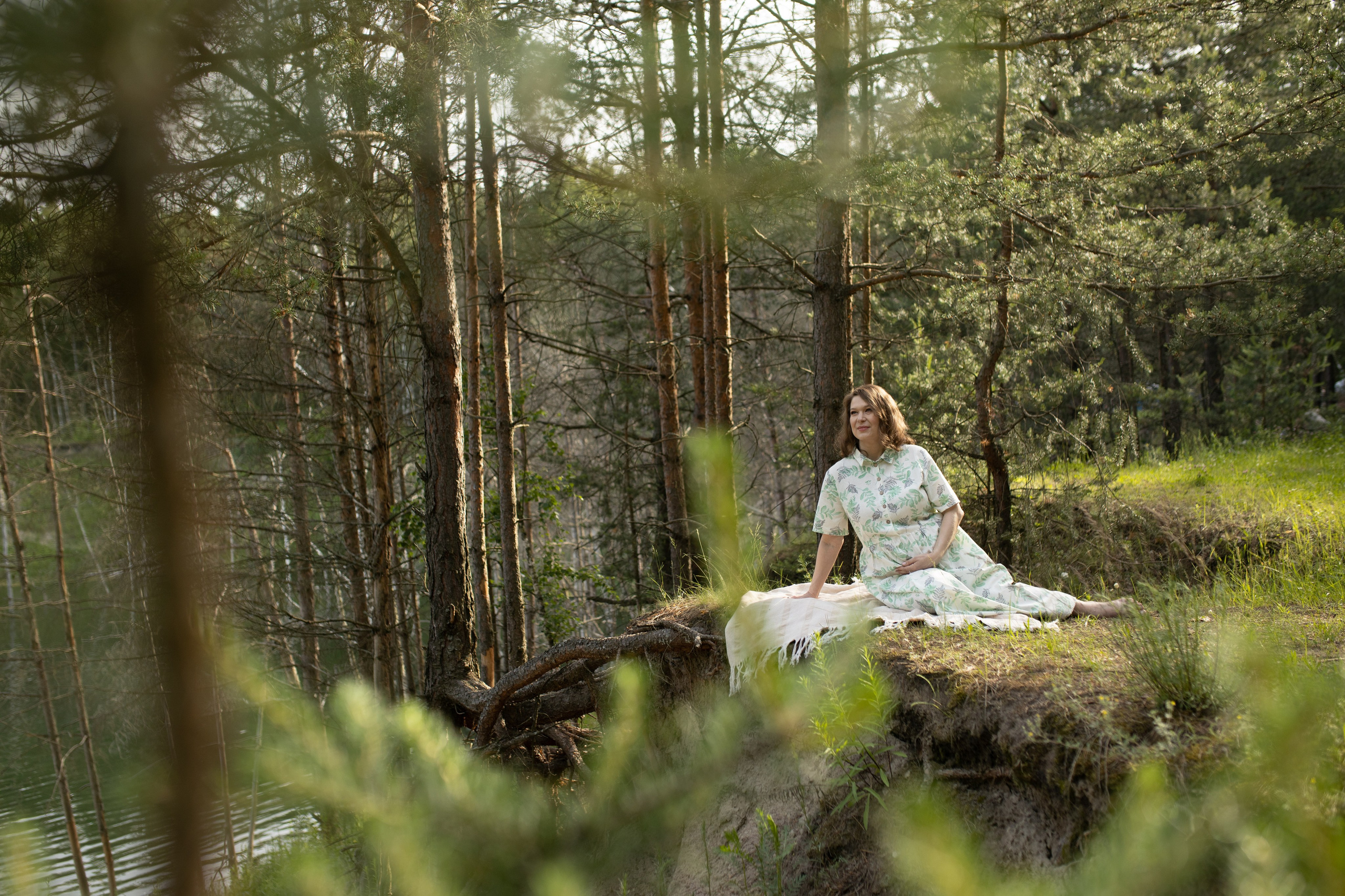 Фотосессия беременности на карьере. Фотограф в Железнодорожном и Балашихе