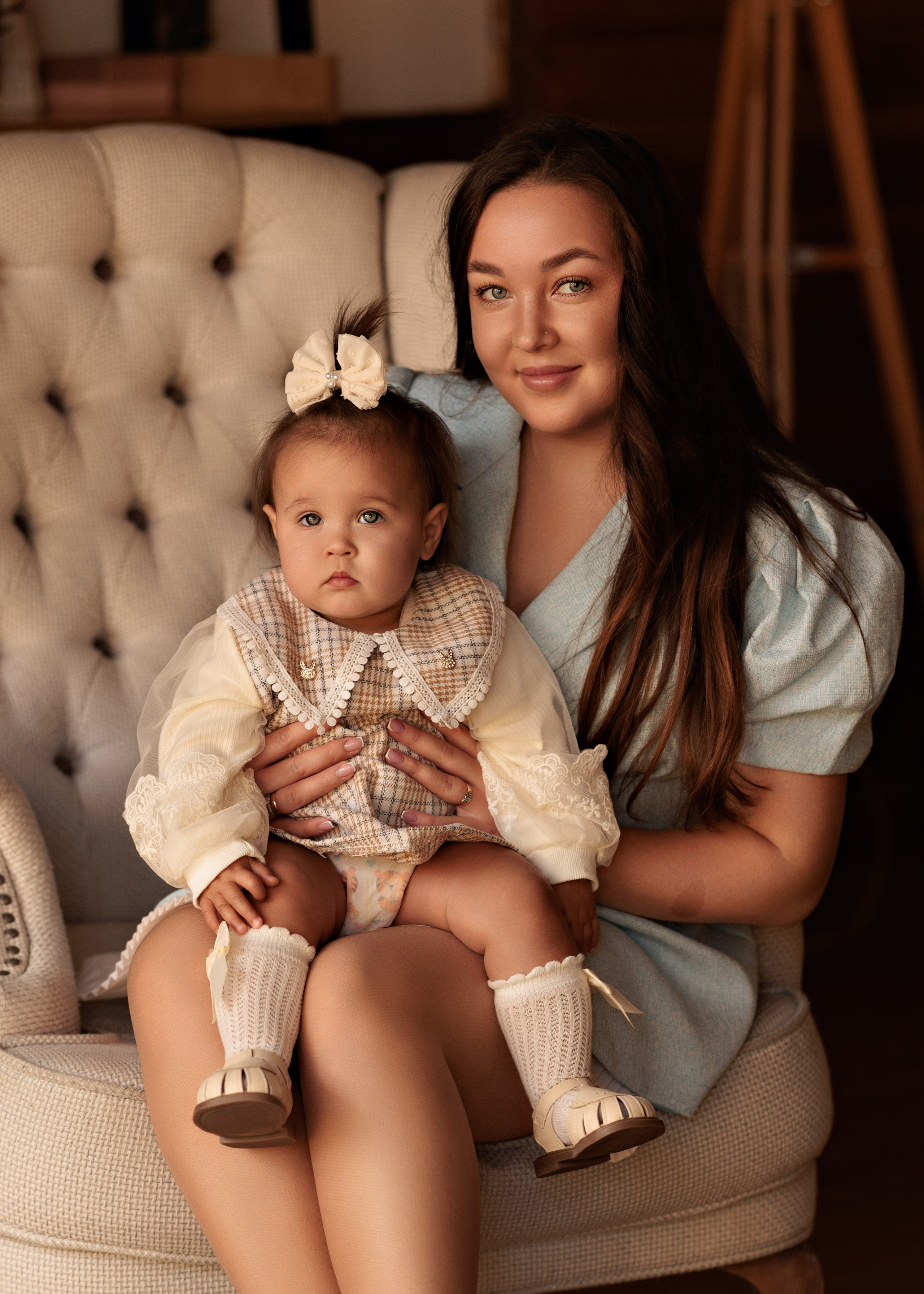 Амелии 1 год. Детский и семейный фотограф в Чите Анастасия Шубина