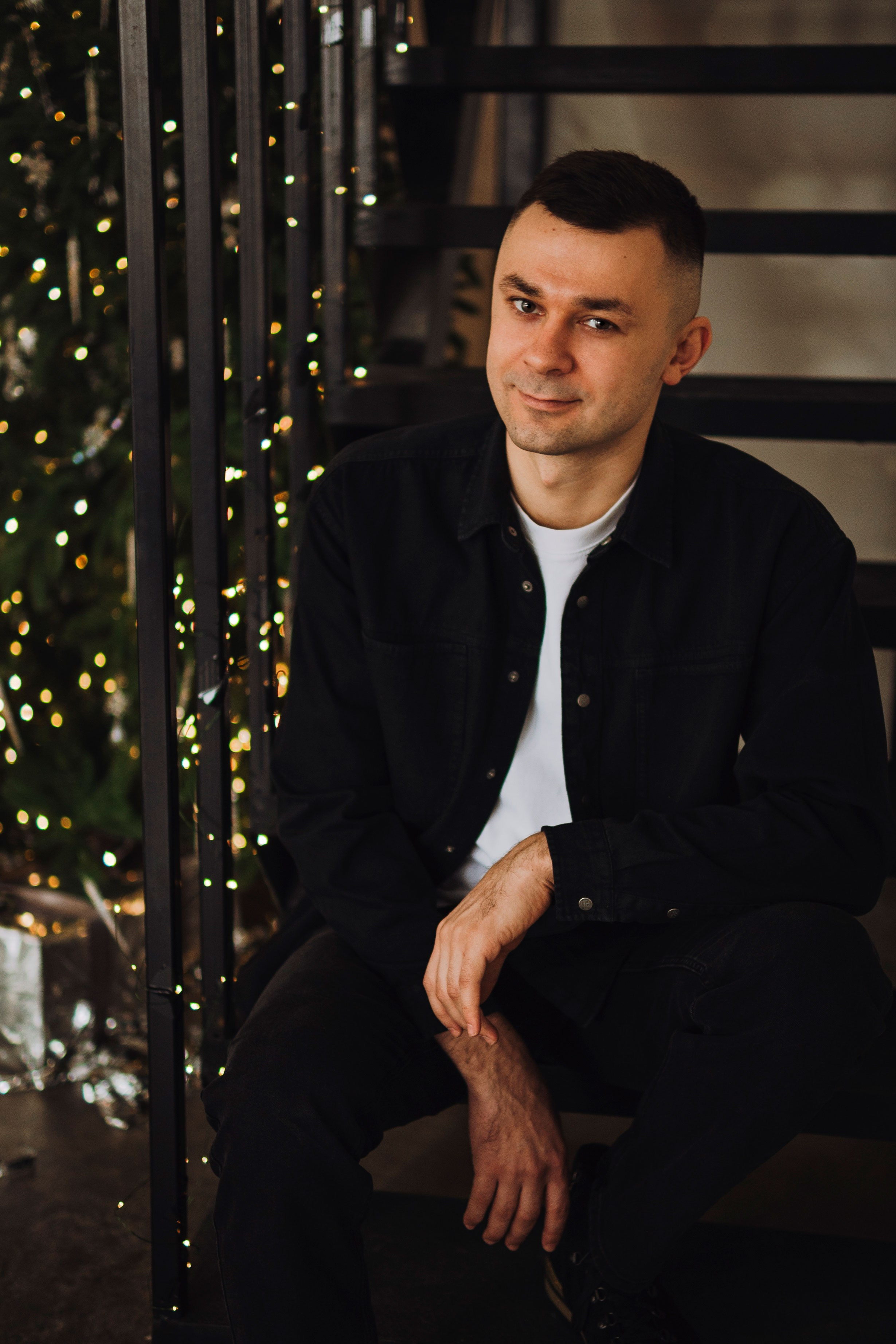 Новогодняя история Лёши и Лизы. Семейный и детский фотограф Анастасия Монченко