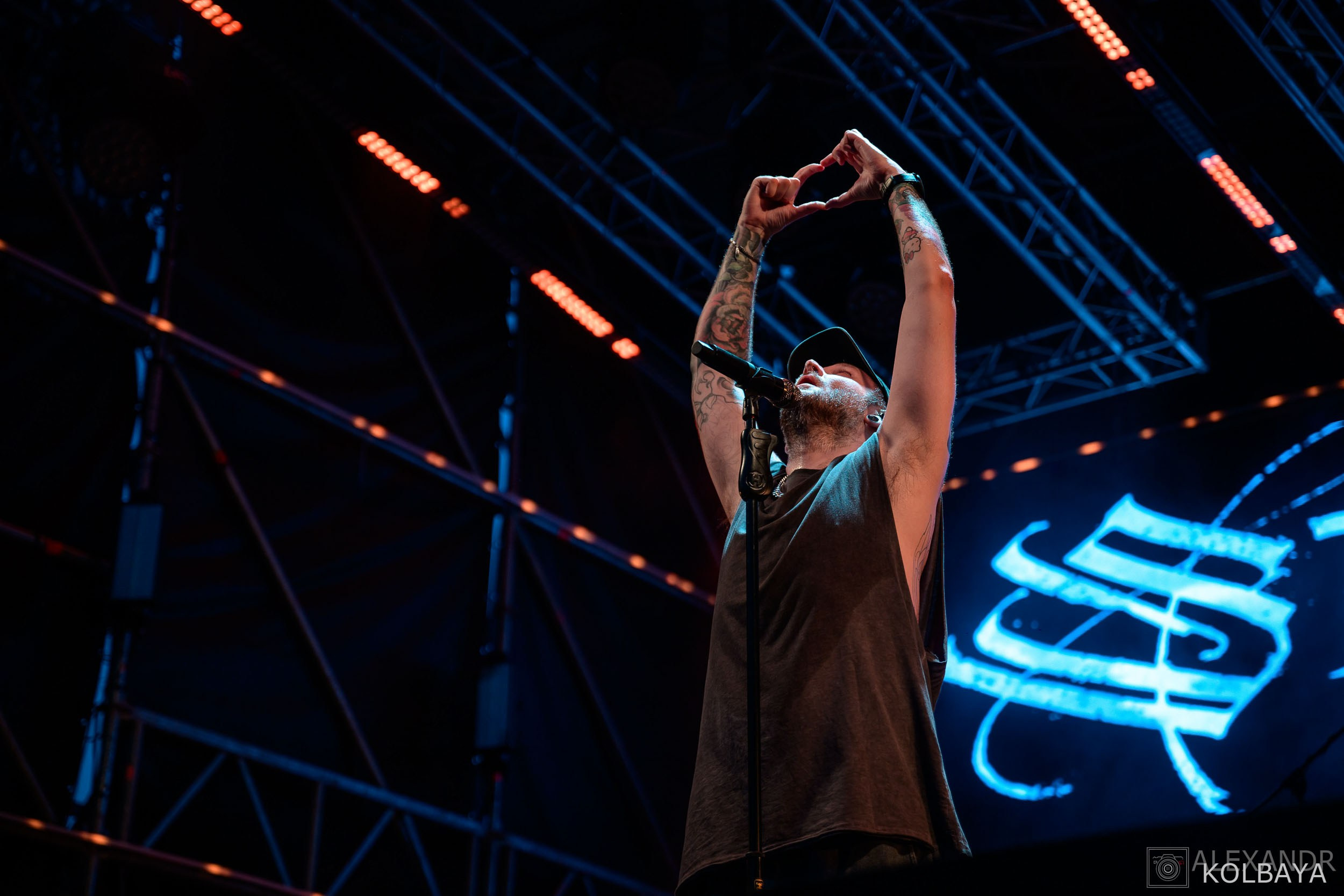 Концерт Stigmata на Red Summer (09.07.2025). Концертный и театральный репортажный фотограф в Москве Александр Колбая