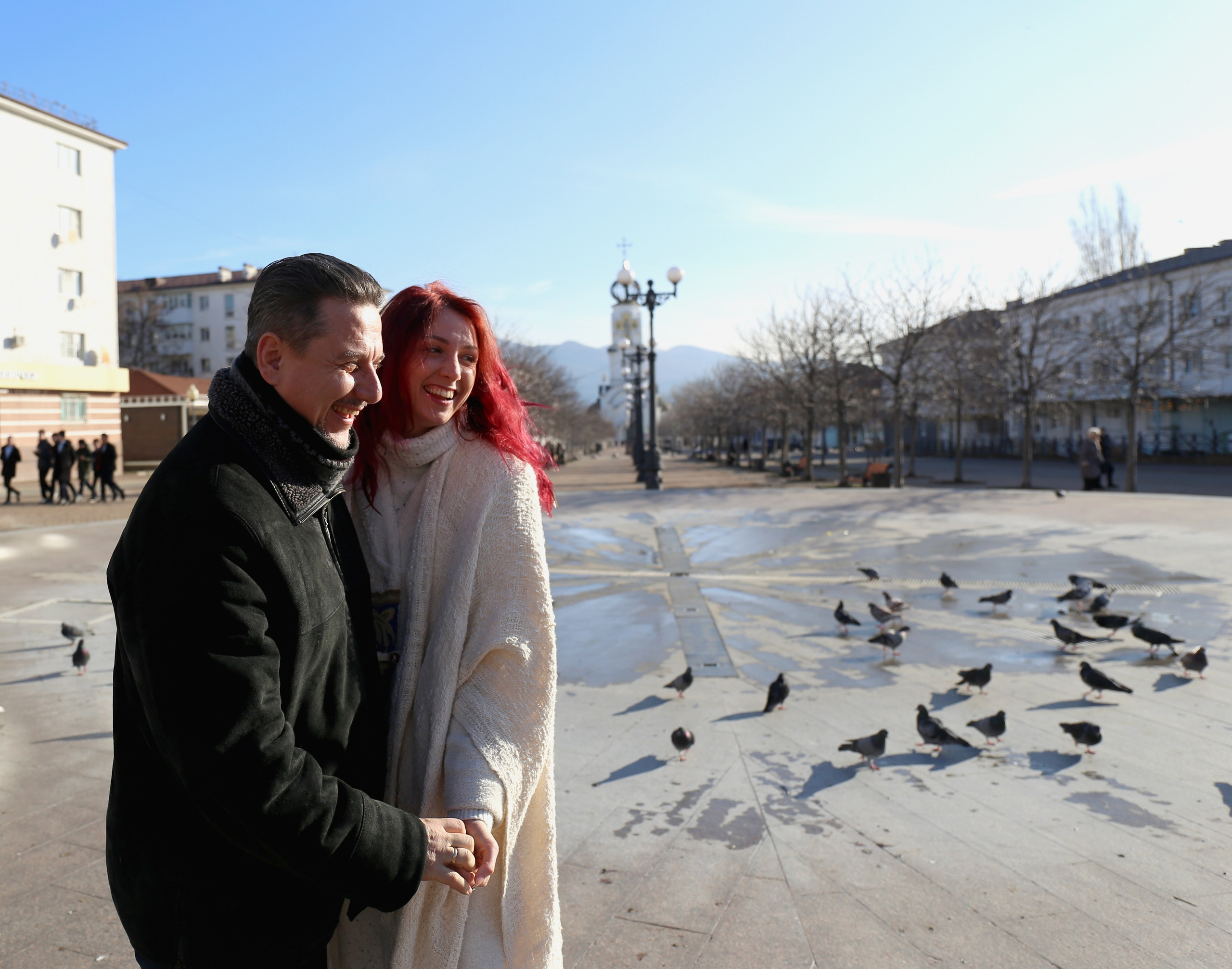 Оксана и Алексей. Семейный и детский фотограф Екатерина Черняева. Снимаю портреты, love story, фотопрогулки, работаю на улице, в кафе, студии, дома у клиента