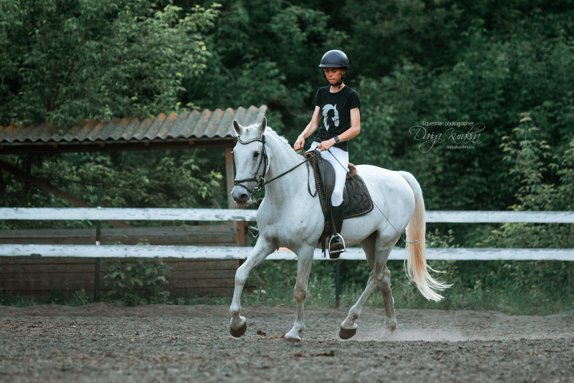 Ксюша и Монолит. Конный фотограф Куракина Дарья • Фотосессии с лошадьми