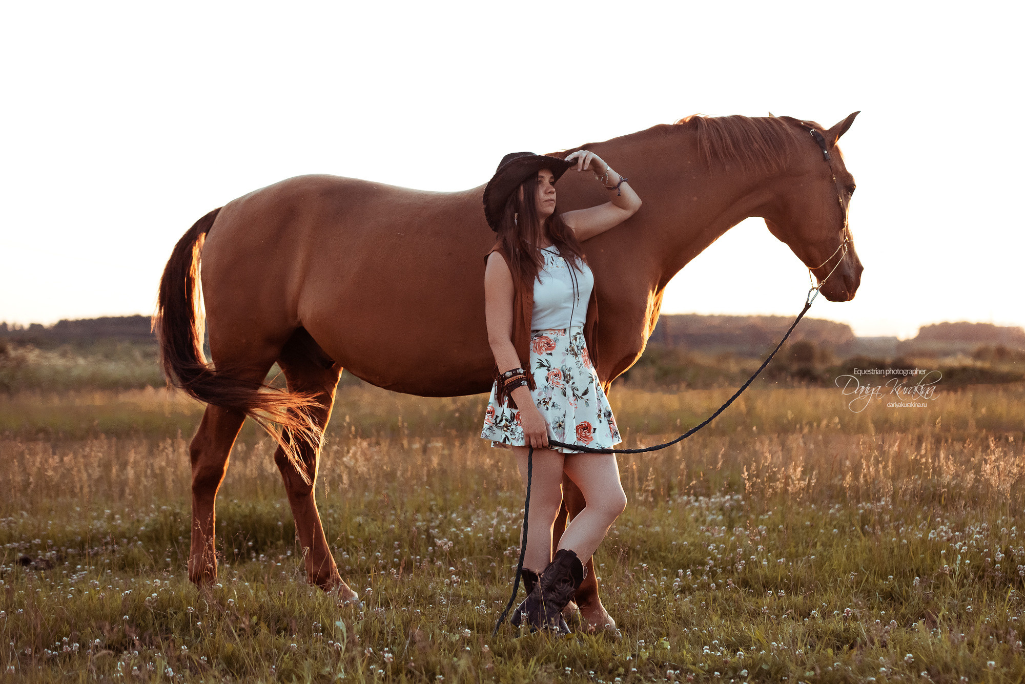 Таня и Бя, Настя и Брю. Конный фотограф Куракина Дарья • Фотосессии с лошадьми