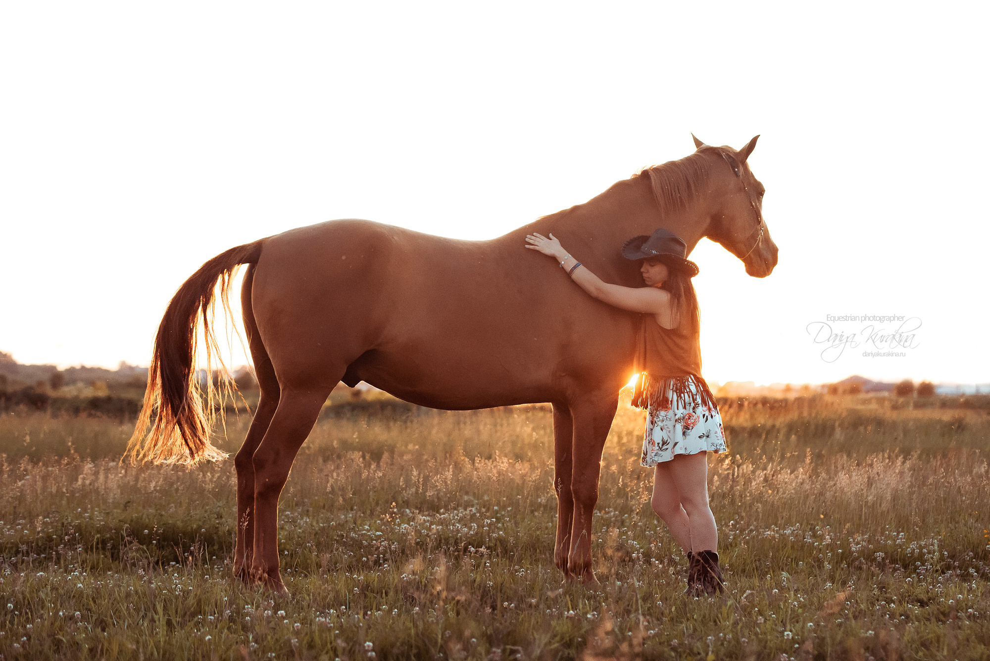 Таня и Бя, Настя и Брю. Конный фотограф Куракина Дарья • Фотосессии с лошадьми