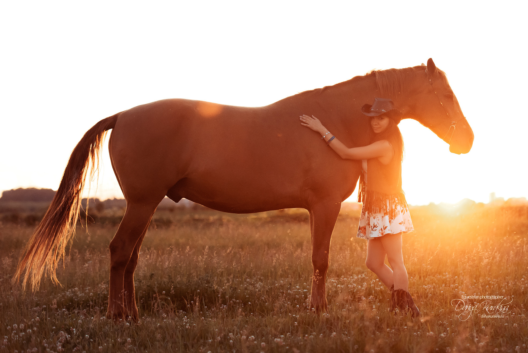 Таня и Бя, Настя и Брю. Конный фотограф Куракина Дарья • Фотосессии с лошадьми