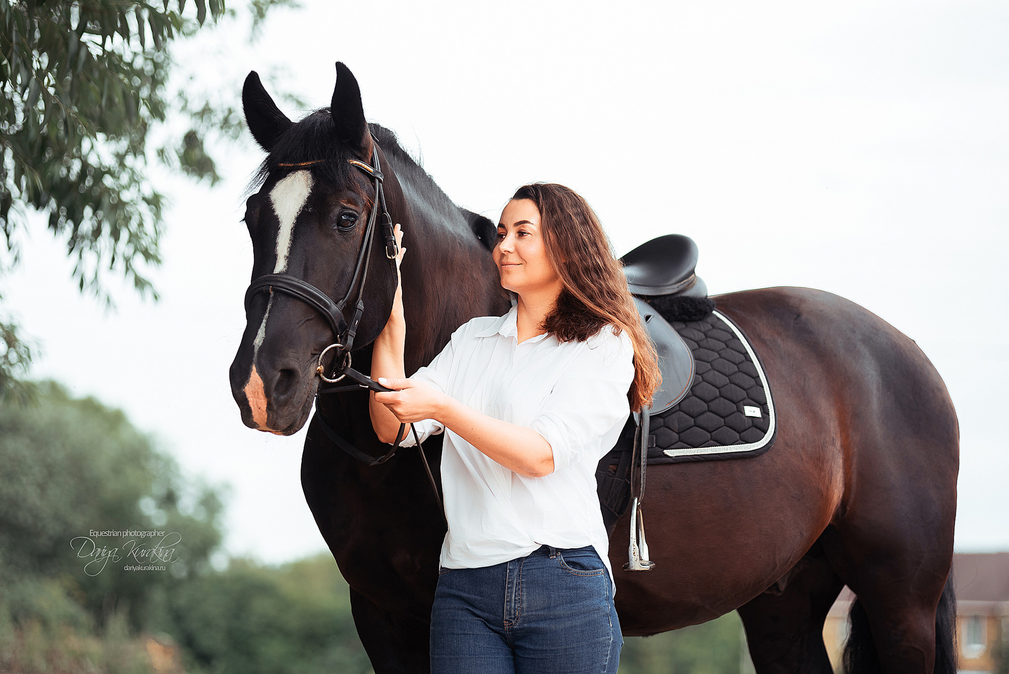 Татьяна и Корсар. Конный фотограф Куракина Дарья • Фотосессии с лошадьми