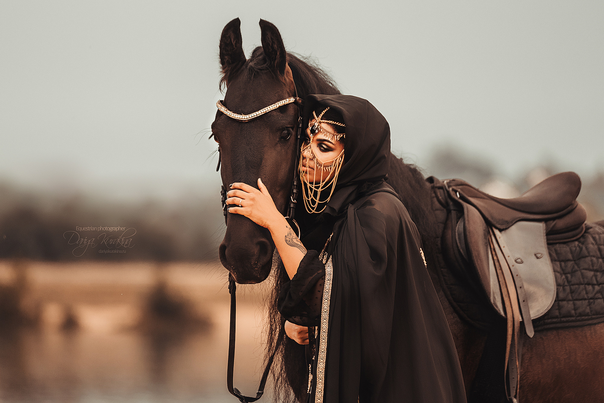 Арабская нооочь. Конный фотограф Куракина Дарья • Фотосессии с лошадьми