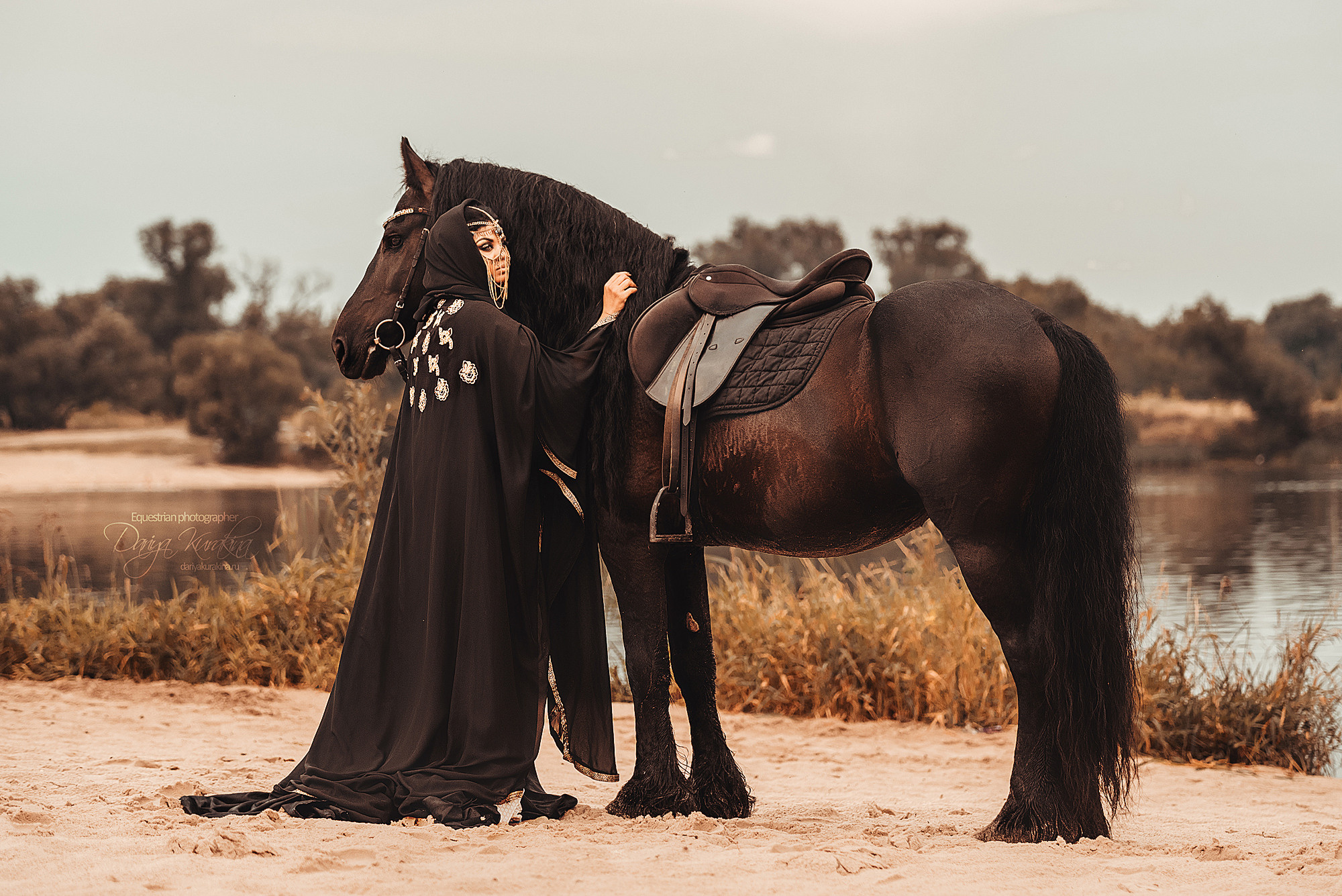 Арабская нооочь. Конный фотограф Куракина Дарья • Фотосессии с лошадьми
